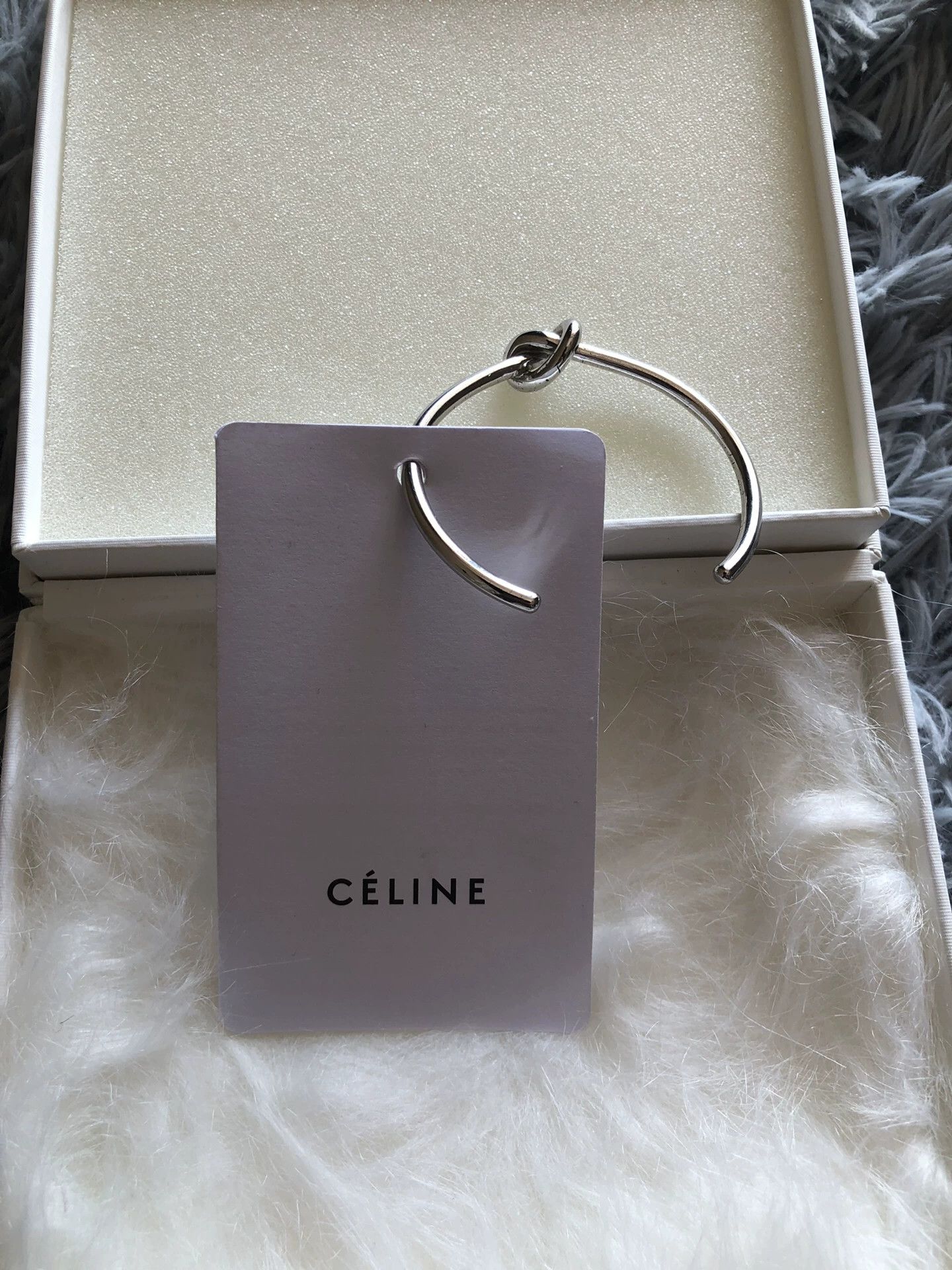 Celine Celine Knot Silver Bracelet Size ONE SIZE - 3 Thumbnail