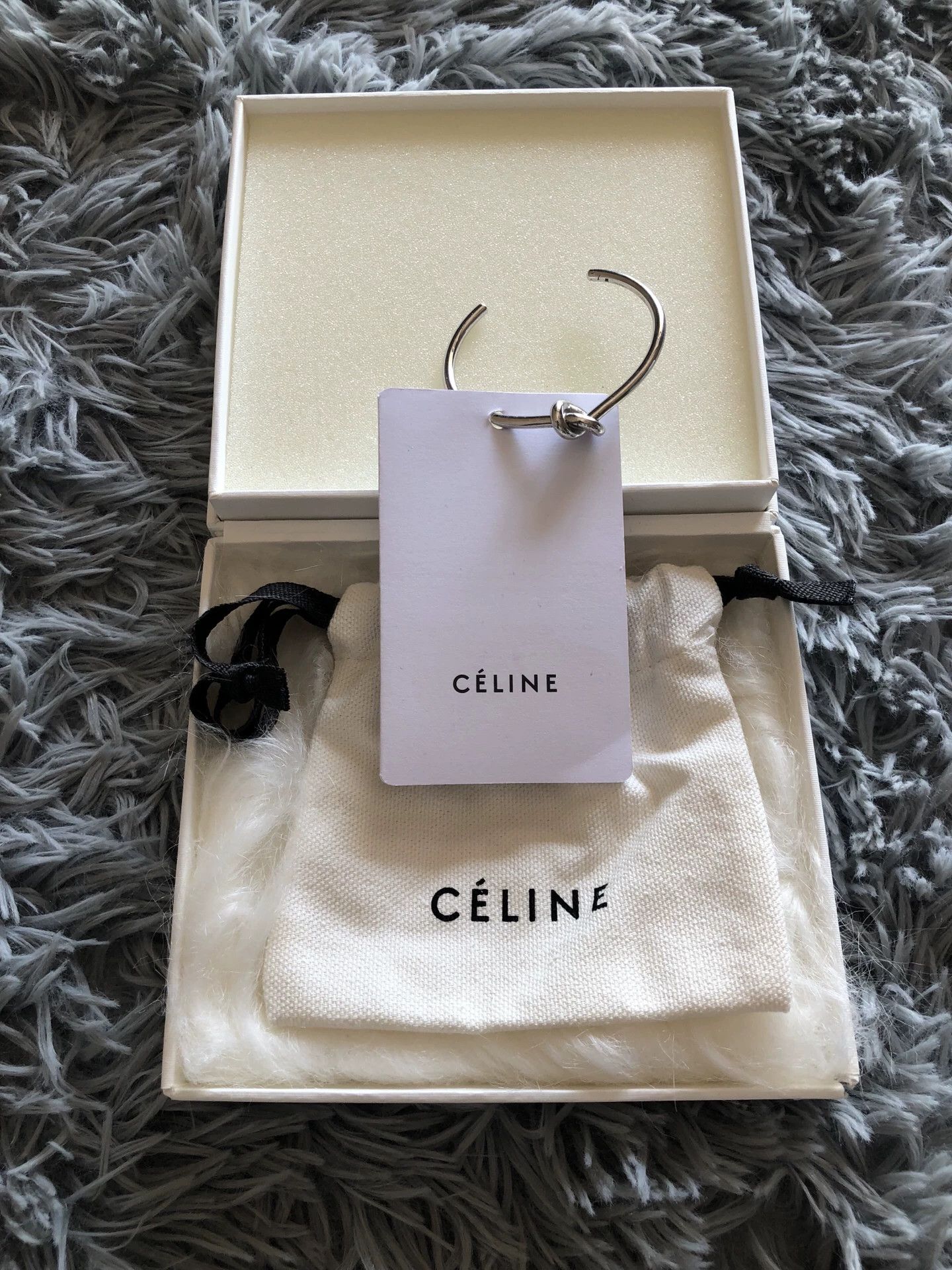 Celine Celine Knot Silver Bracelet Size ONE SIZE - 2 Thumbnail
