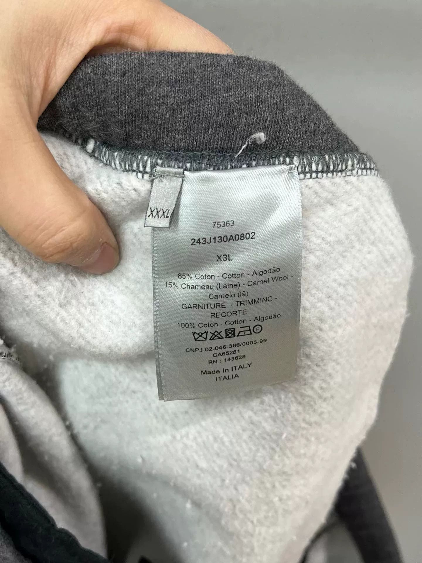 Dior Dior Wool Knit Sweatpants Size US 26 / EU 42 - 4 Thumbnail