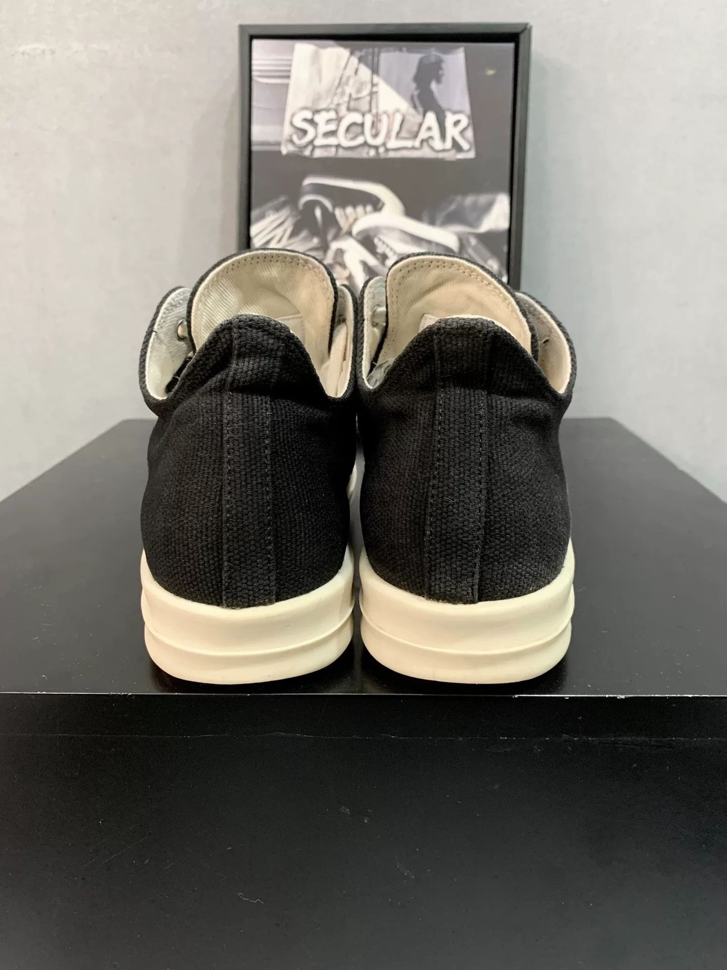 Rick Owens Drkshdw Rick Owens DRKSHDW Low-Top Sneakers Size US 5 / EU 37 - 5 Thumbnail