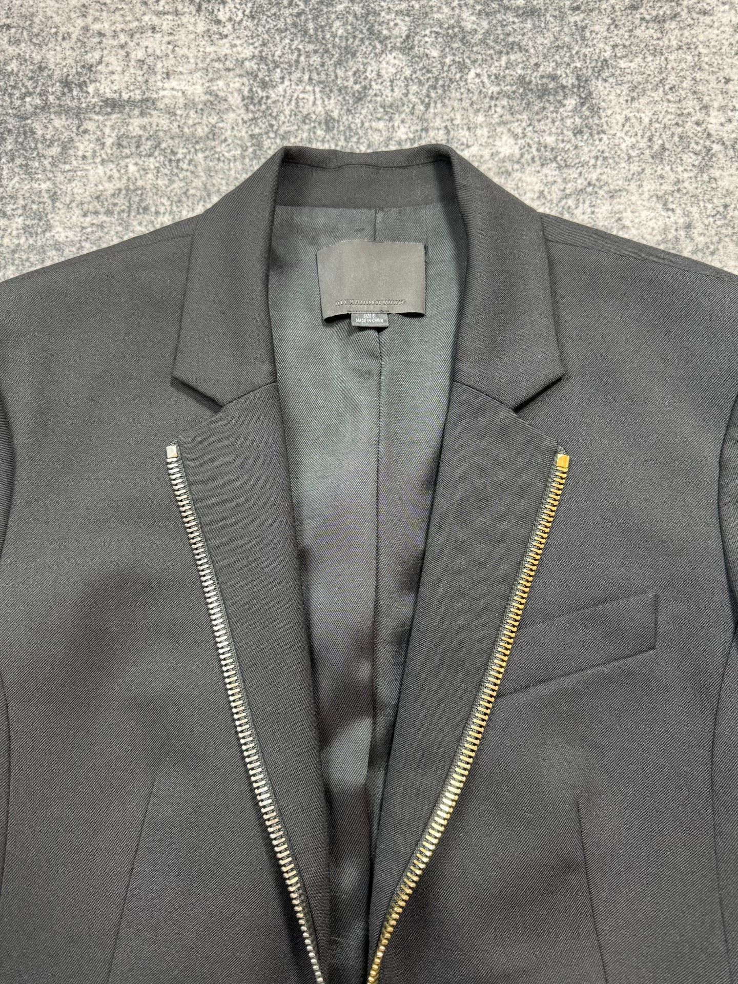 Alexander Wang Alexander Wang Women's Zip Blazer Size M / US 6-8 / IT 42-44 - 2 Thumbnail