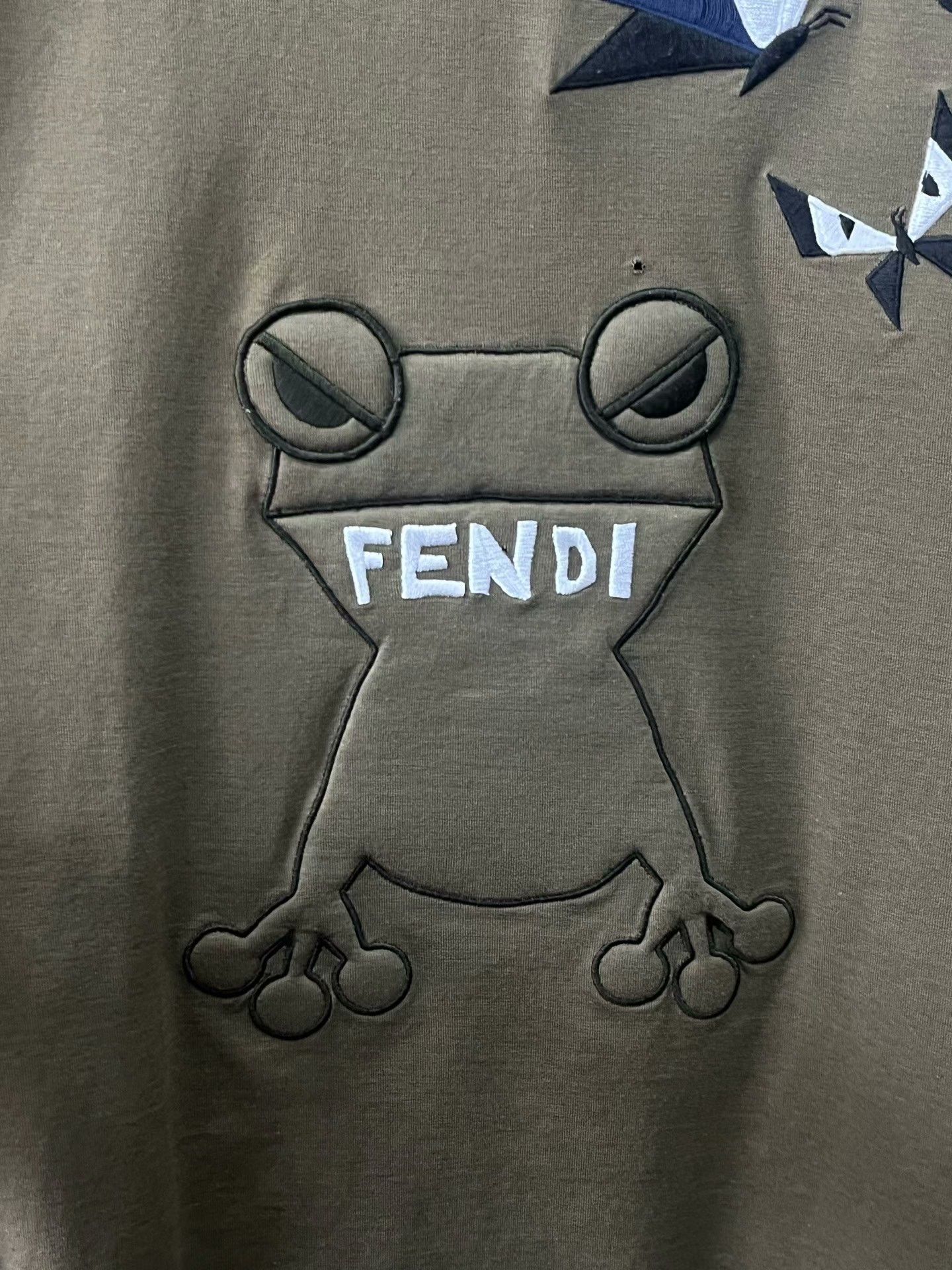 Fendi Fendi Frog Print Short-Sleeve T-Shirt Size US M / EU 48-50 / 2 - 4 Thumbnail