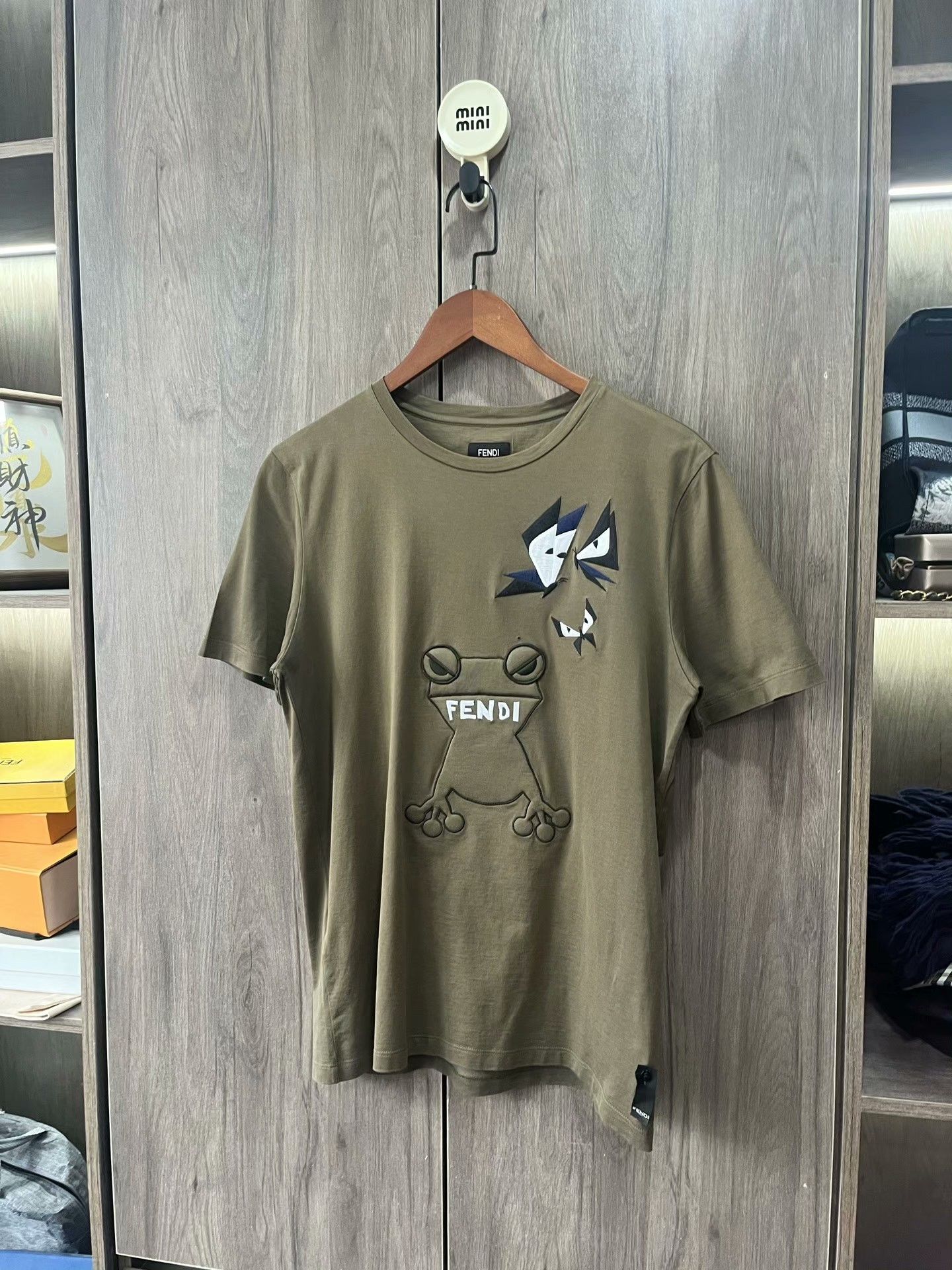 Fendi Fendi Frog Print Short-Sleeve T-Shirt Size US M / EU 48-50 / 2 - 5 Thumbnail