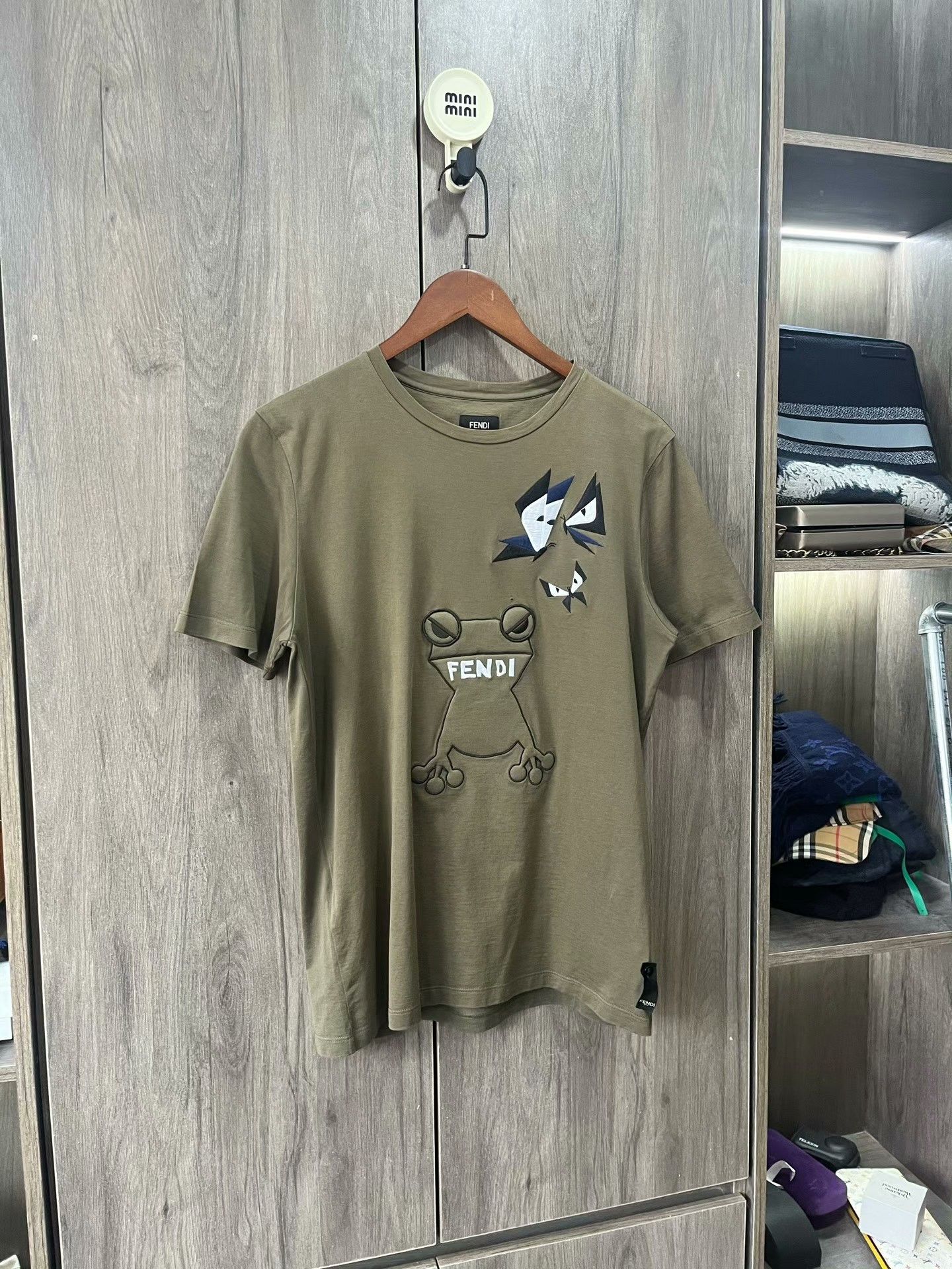 Fendi Fendi Frog Print Short-Sleeve T-Shirt Size US M / EU 48-50 / 2 - 6 Thumbnail