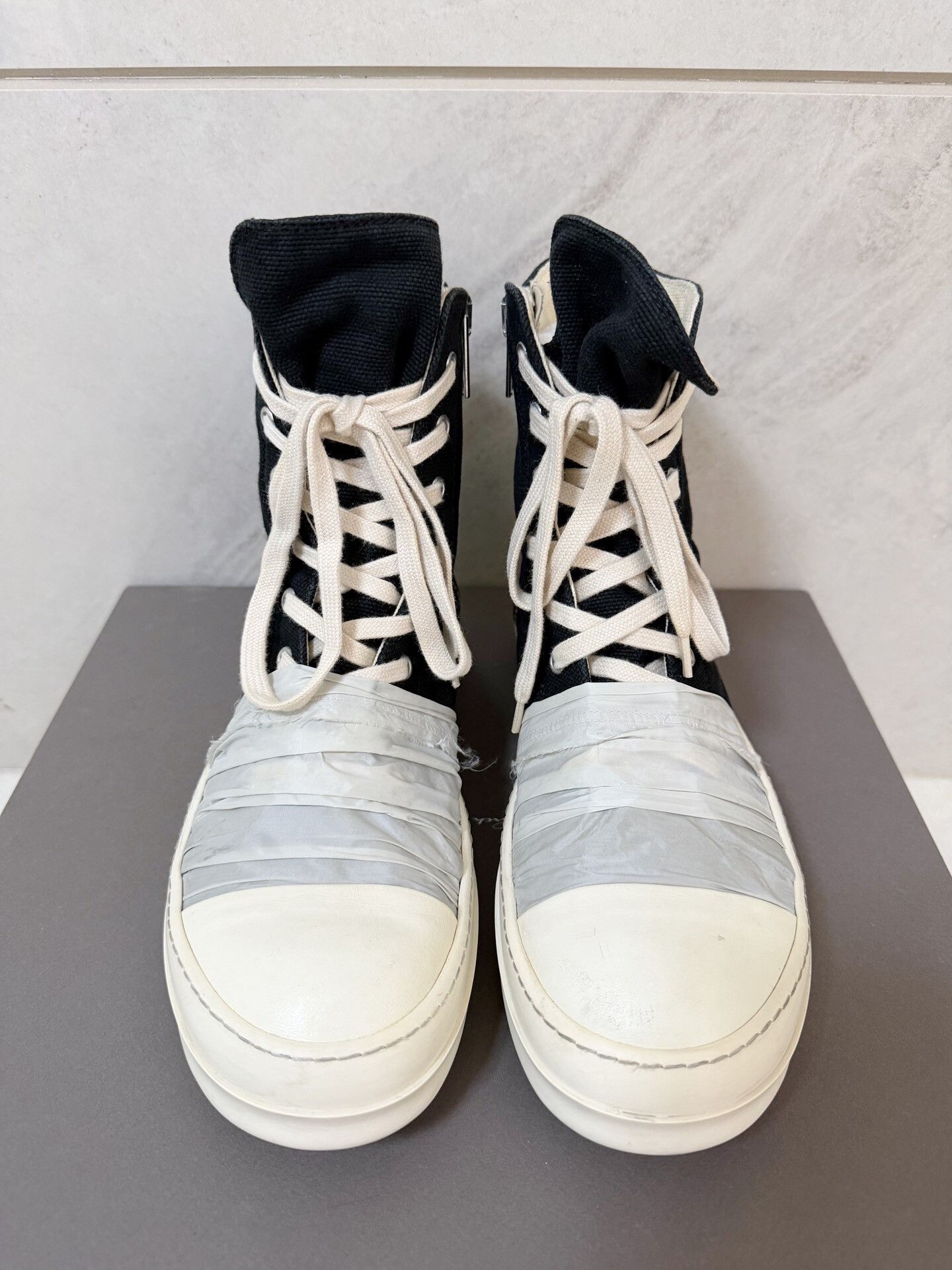Rick Owens Rick Owens Converse Mummy Bandage White Silk Size US 8 / EU 41 - 3 Thumbnail