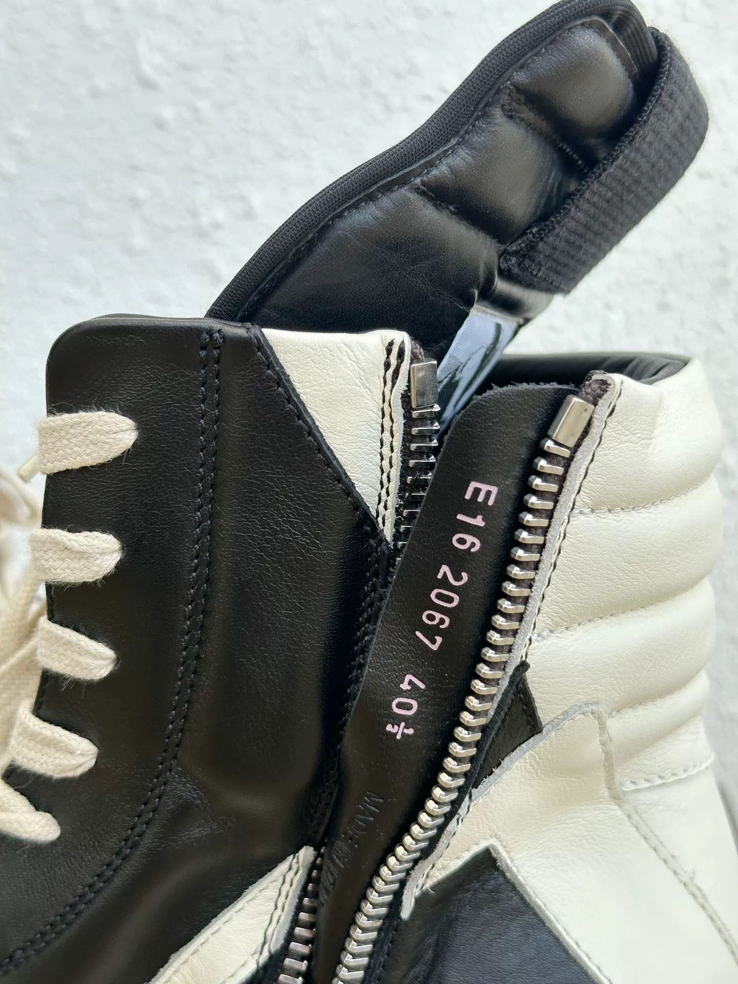 Rick Owens Rick Owens Classic High-Top Leather Size US 7.5 / EU 40-41 - 7 Thumbnail
