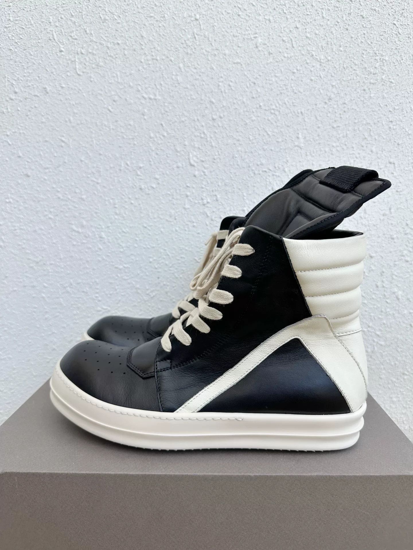 Rick Owens Rick Owens Classic High-Top Leather Size US 7.5 / EU 40-41 - 3 Thumbnail