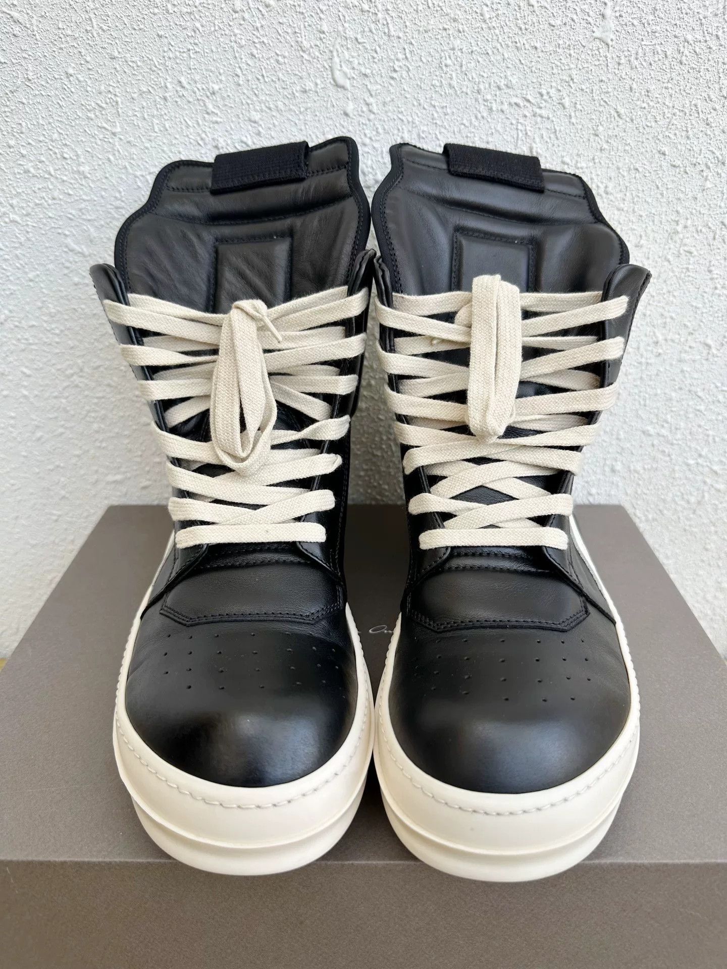 Rick Owens Rick Owens Classic High-Top Leather Size US 7.5 / EU 40-41 - 2 Thumbnail
