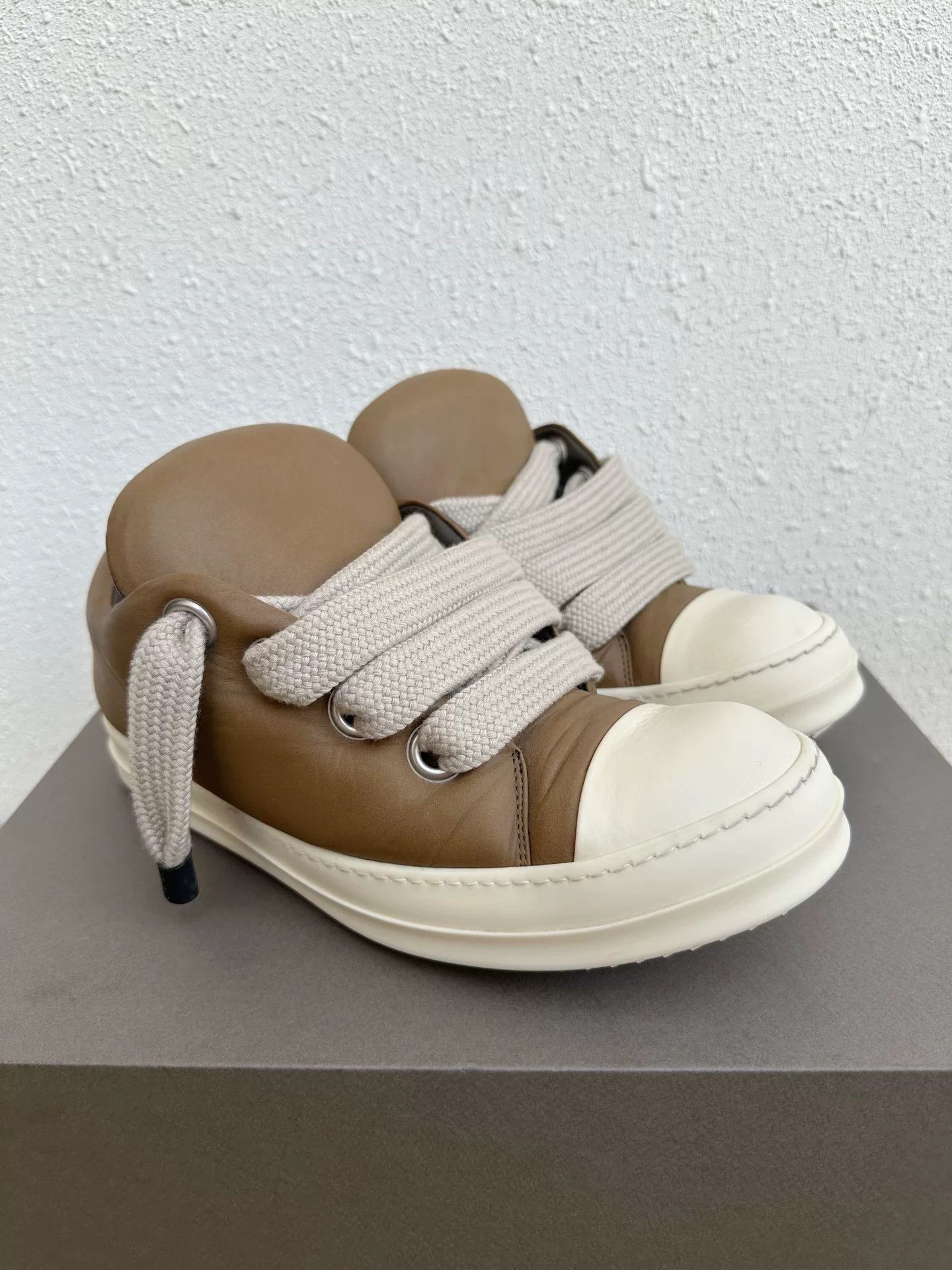 Rick Owens Rick Owens x Converse Brown Sheepskin Shoes Size US 9 / EU 42 - 3 Thumbnail