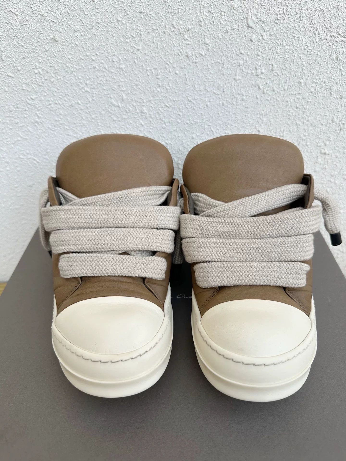 Rick Owens Rick Owens x Converse Brown Sheepskin Shoes Size US 9 / EU 42 - 2 Thumbnail