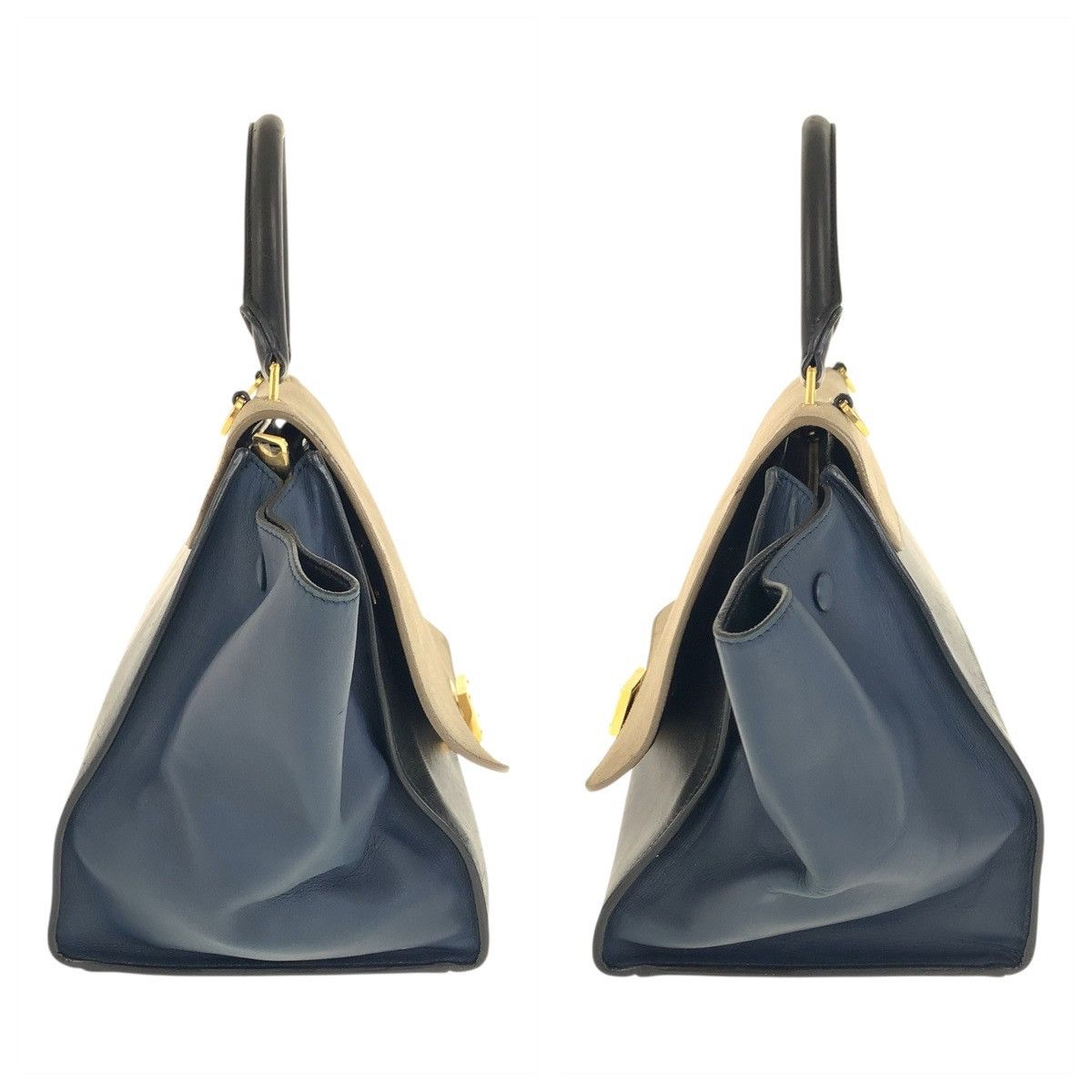 Celine Celine Celine Trapeze Calfskin 2way Bag Leather Shoulder Bag DUTY FREE for USA Size ONE SIZE - 8 Thumbnail