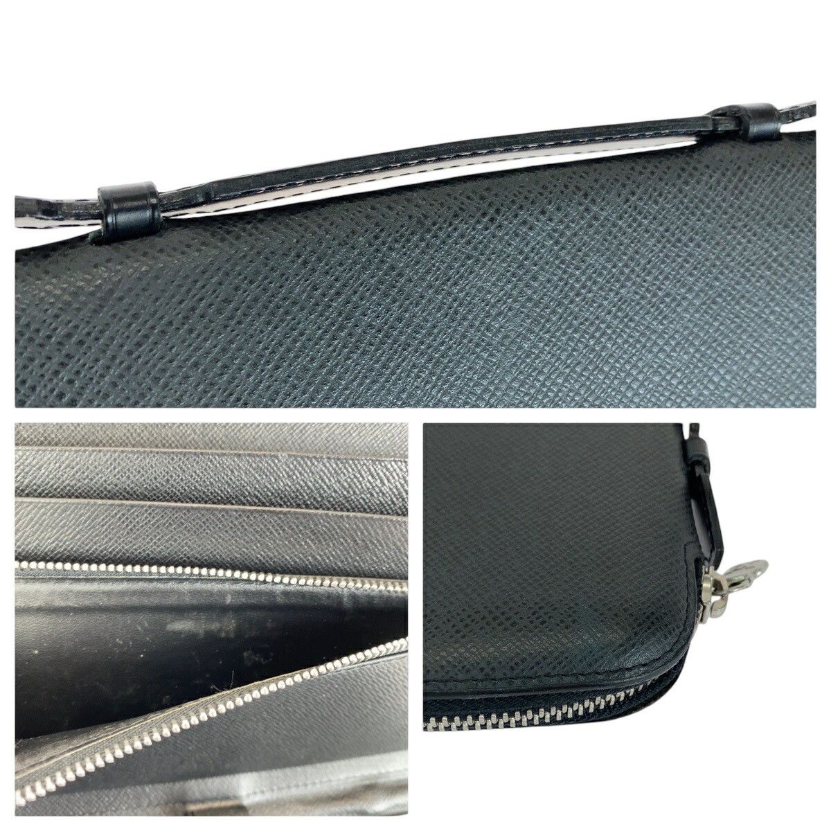 Louis Vuitton Louis Vuitton Louis Vuitton Organizer Atoll Taiga Long Wallet Leather Long Wallet M30652 DUTY FREE for USA Size ONE SIZE - 6 Thumbnail
