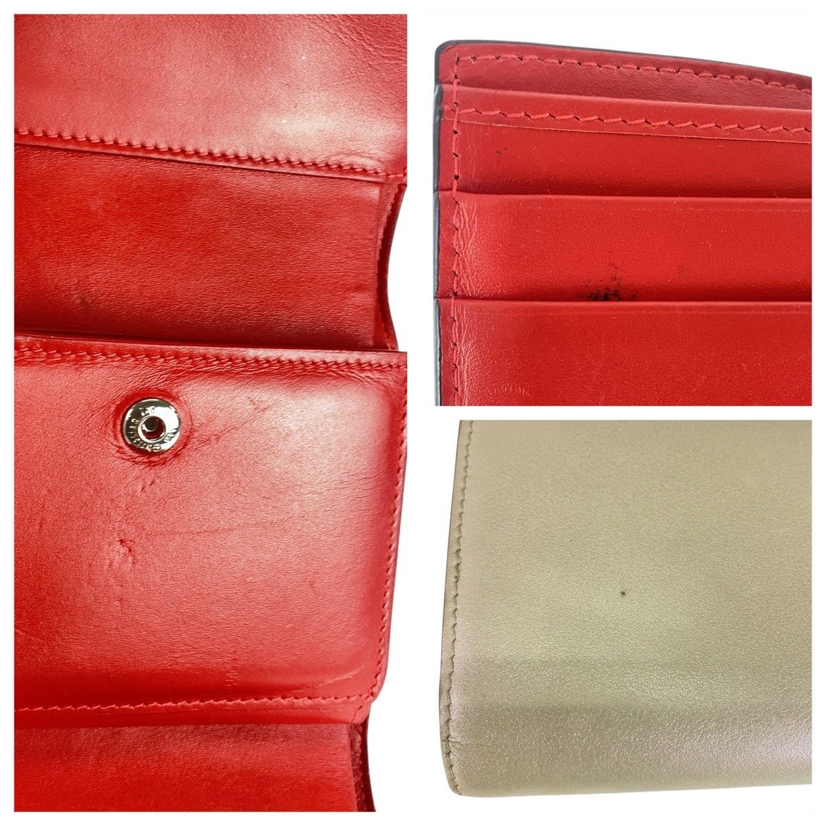 Christian Louboutin Christian Louboutin Christian Louboutin Loubifold Wallet Leather Wallet Leather Short Wallet DUTY FREE for USA Size ONE SIZE - 7 Thumbnail