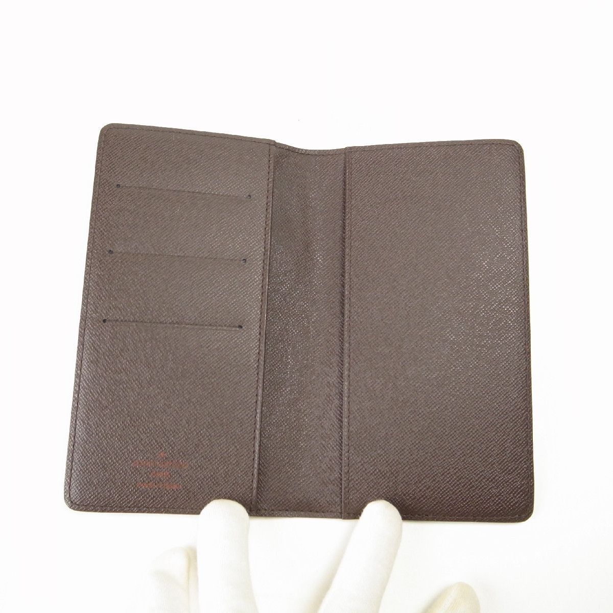 Louis Vuitton Louis Vuitton Louis Vuitton Agenda Poche Damier Notebook Cover Textile Card Case R20703 DUTY FREE for USA Size ONE SIZE - 3 Thumbnail
