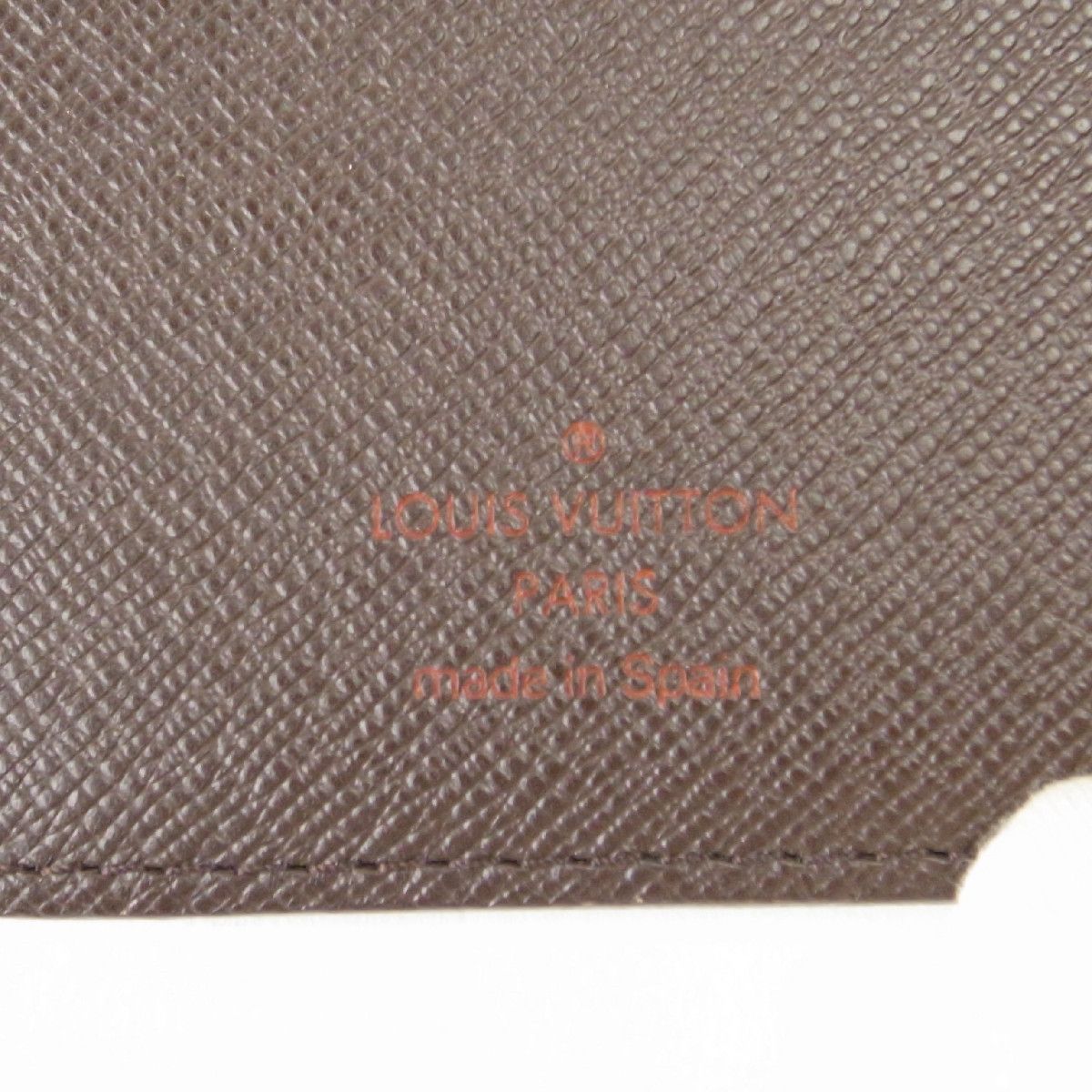 Louis Vuitton Louis Vuitton Louis Vuitton Agenda Poche Damier Notebook Cover Textile Card Case R20703 DUTY FREE for USA Size ONE SIZE - 4 Thumbnail