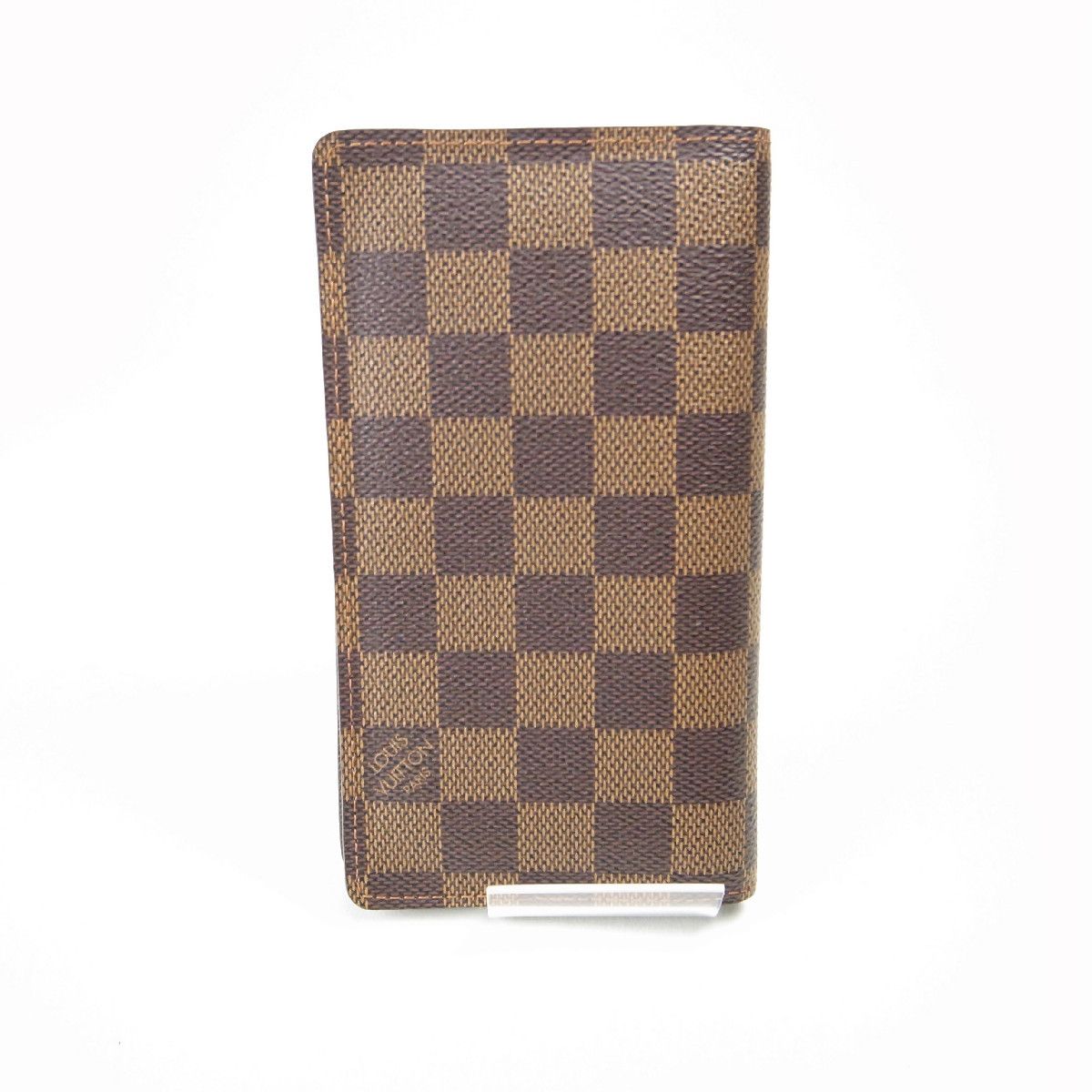 Louis Vuitton Louis Vuitton Louis Vuitton Agenda Poche Damier Notebook Cover Textile Card Case R20703 DUTY FREE for USA Size ONE SIZE - 2 Thumbnail