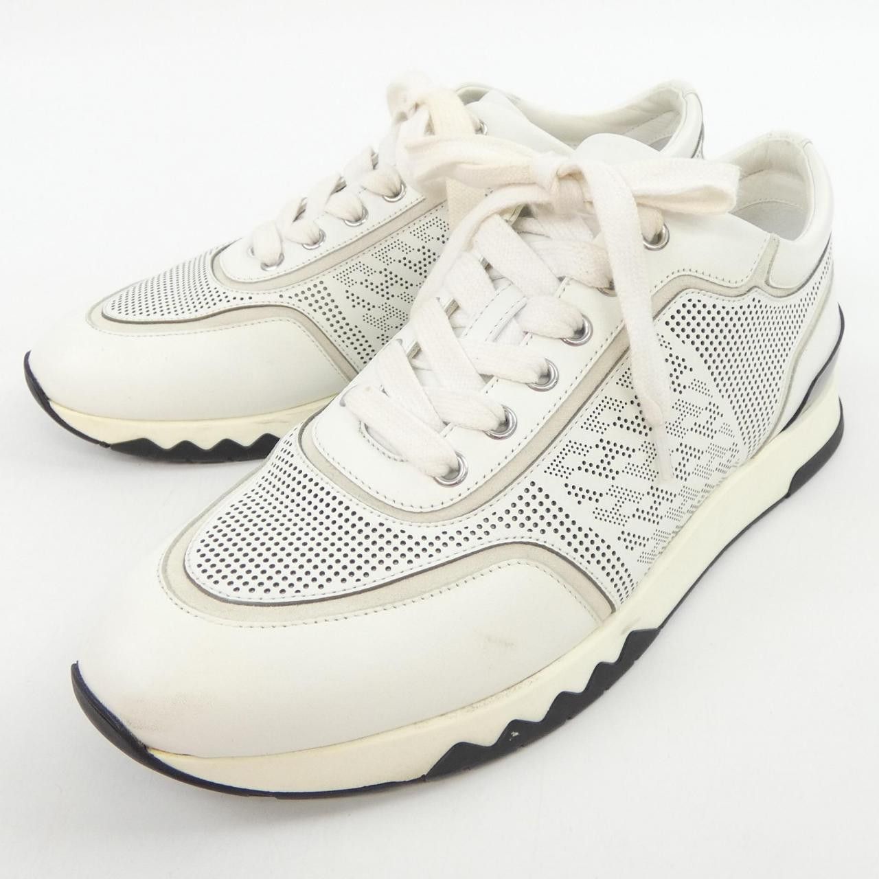 Hermes Hermes Hermes Sneaker41 Sneakers Leather Shoes DUTY FREE for USA Size ONE SIZE - 3 Thumbnail