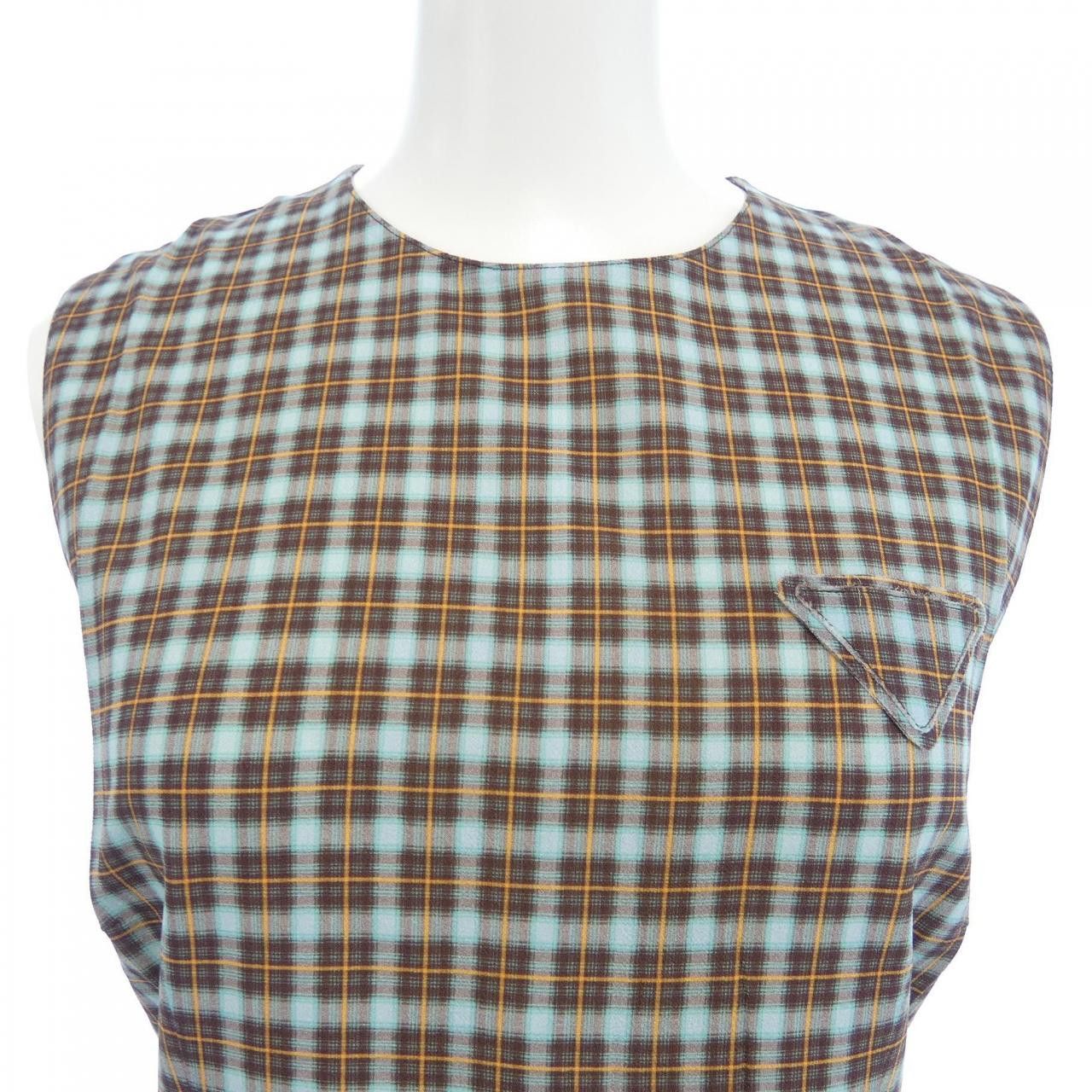 Prada Prada Prada P3078 SOOO 173N Dress Textile Dresses P3078 SOOO 173N DUTY FREE for USA Size ONE SIZE - 5 Thumbnail