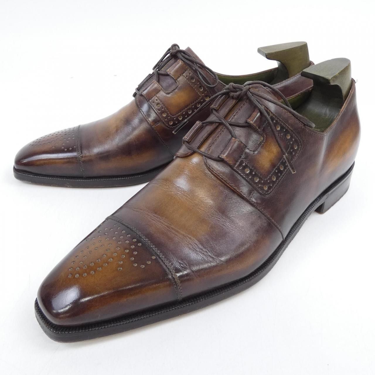 Berluti Berluti Berluti Leather Shoes Leather Shoes DUTY FREE for USA Size ONE SIZE - 3 Thumbnail
