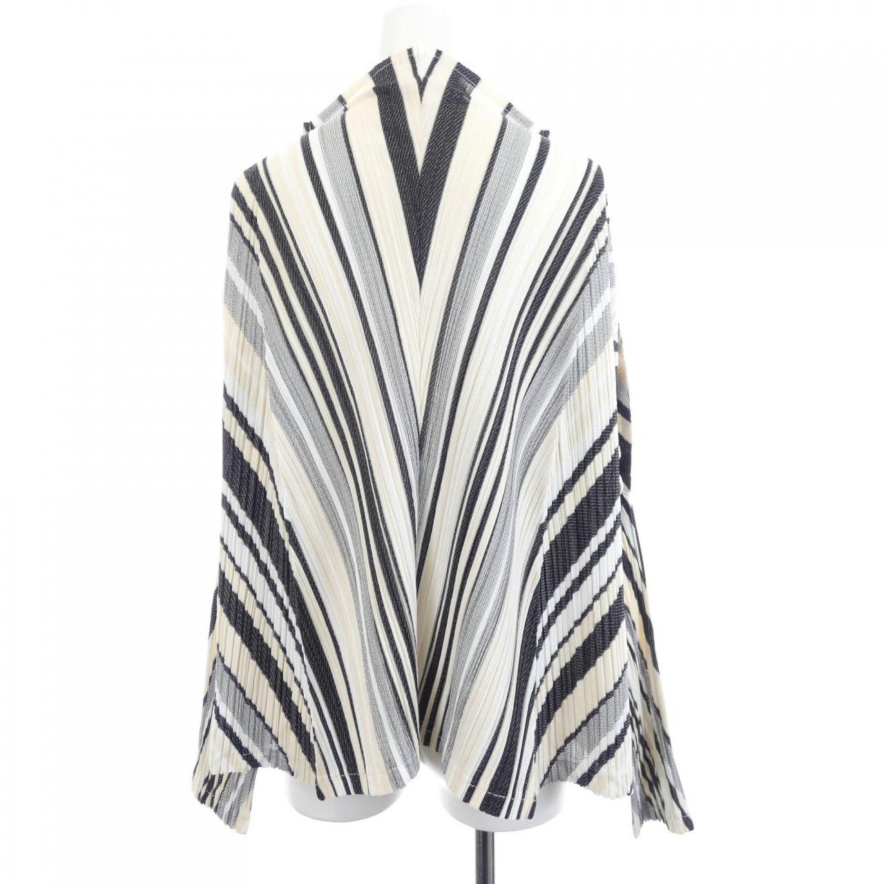 Other Other PLEATS PLEASE Cardigan Textile Tops PP61-JO642 DUTY FREE for USA Size ONE SIZE - 2 Thumbnail