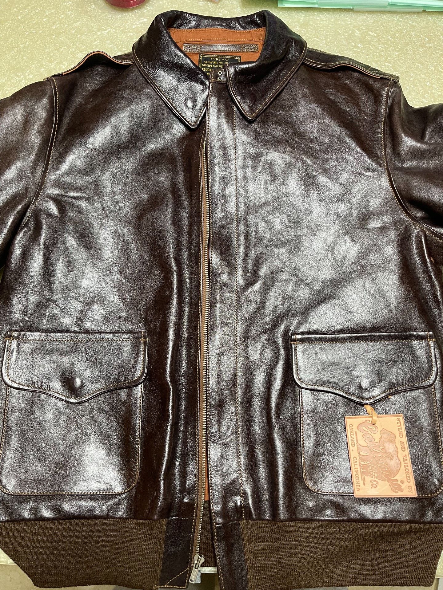 Japanese Brand Japanese California Bear Horsehide Vest Size US XXS / EU 40 - 2 Thumbnail
