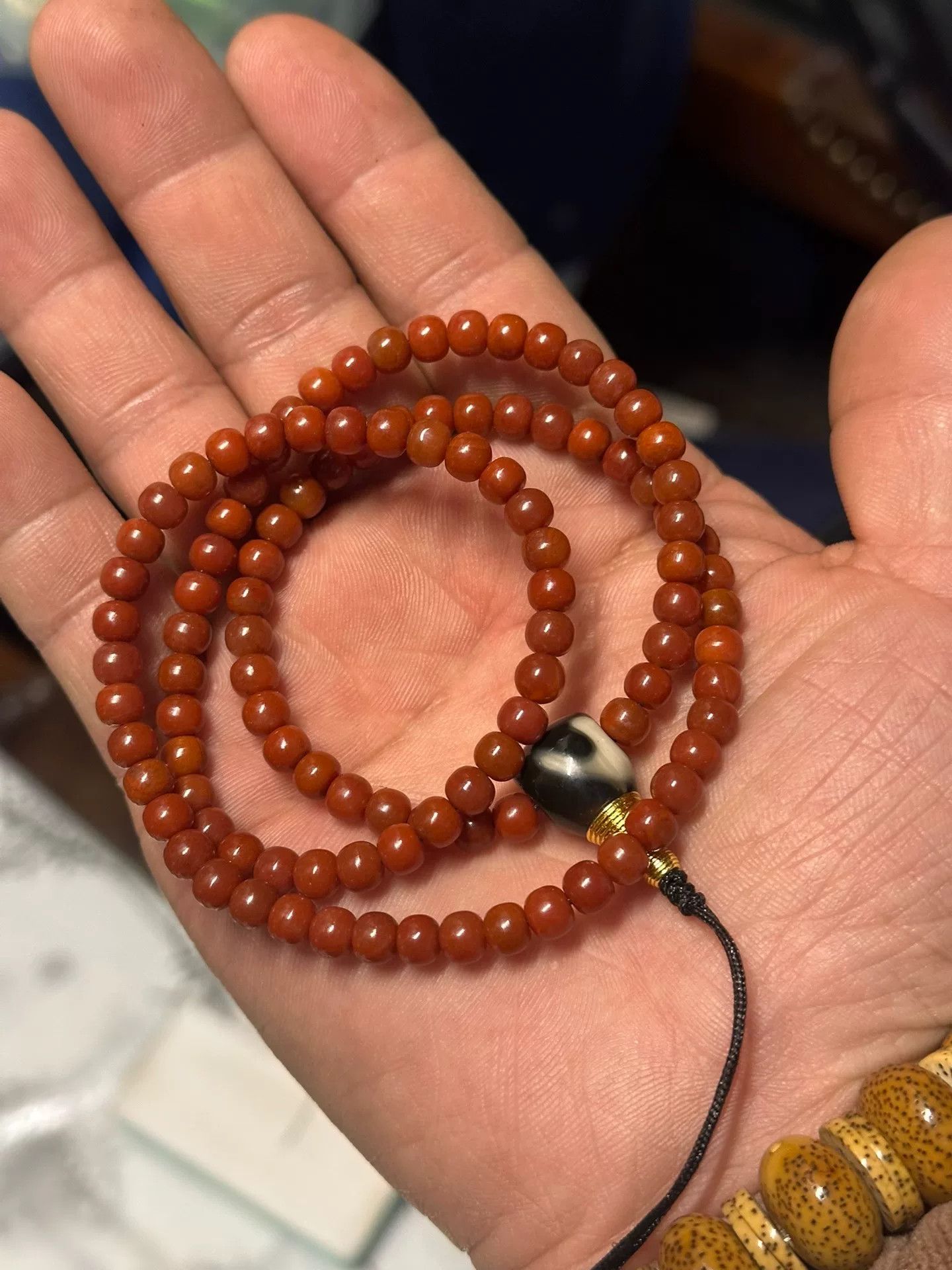Japanese Brand Baoshan Nanhong 108 Bead Bracelet Size ONE SIZE - 3 Thumbnail