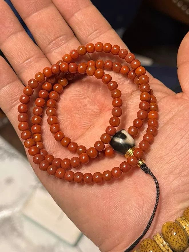 Japanese Brand Baoshan Nanhong 108 Bead Bracelet Size ONE SIZE - 4 Thumbnail