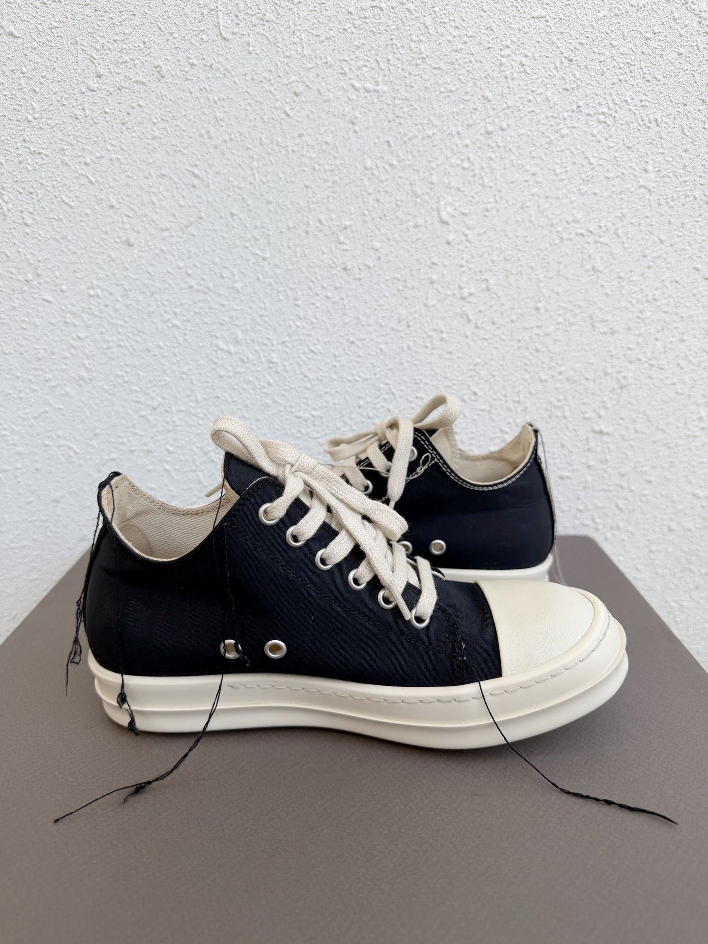 Rick Owens Rick Owens x Converse Canvas Low Top Size US 5.5 / IT 35.5 - 6 Thumbnail