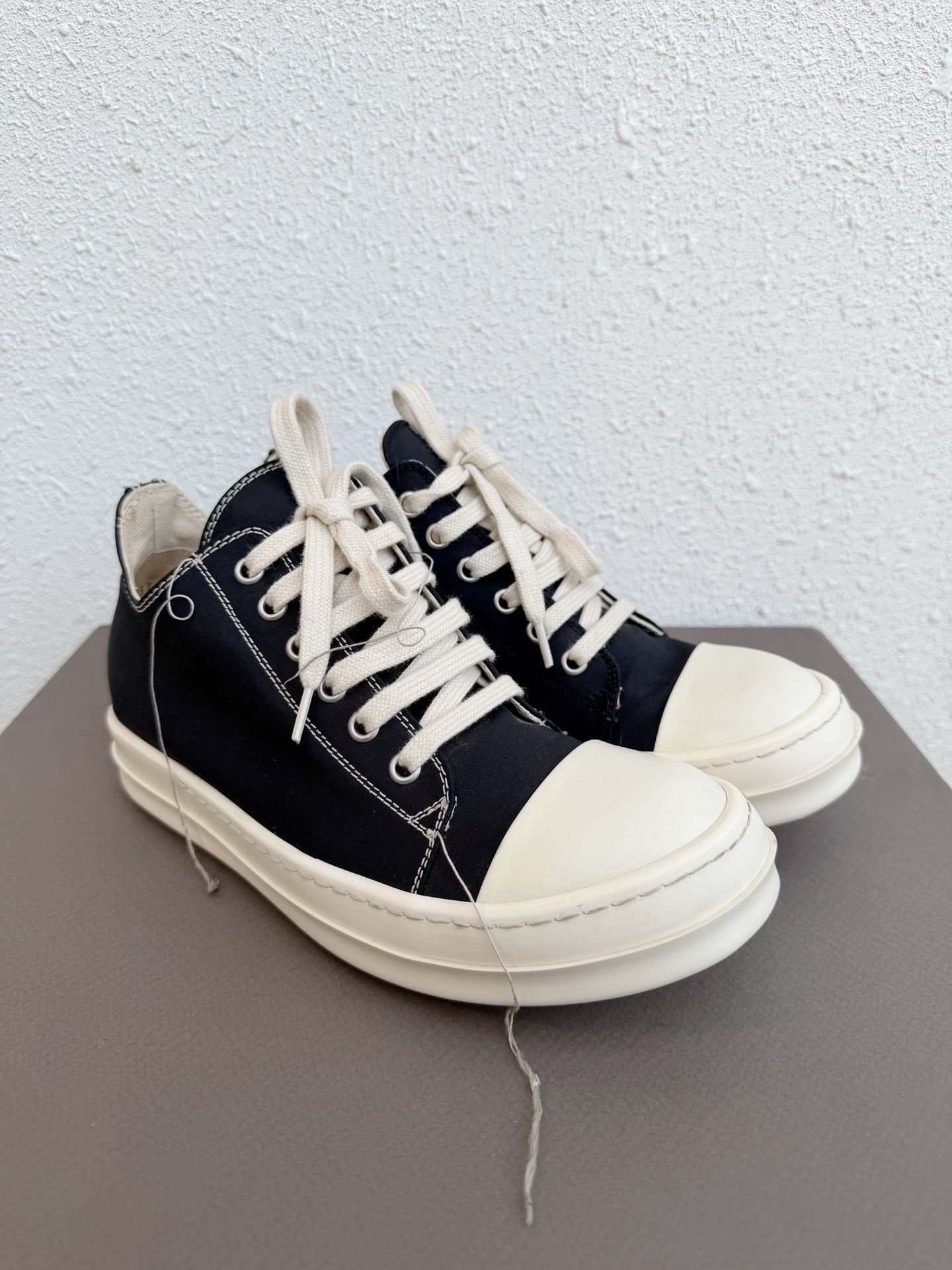 Rick Owens Rick Owens x Converse Canvas Low Top Size US 5.5 / IT 35.5 - 2 Thumbnail