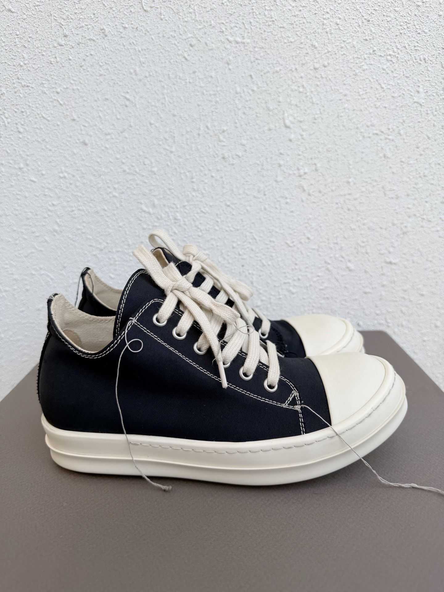 Rick Owens Rick Owens x Converse Canvas Low Top Size US 5.5 / IT 35.5 - 4 Thumbnail