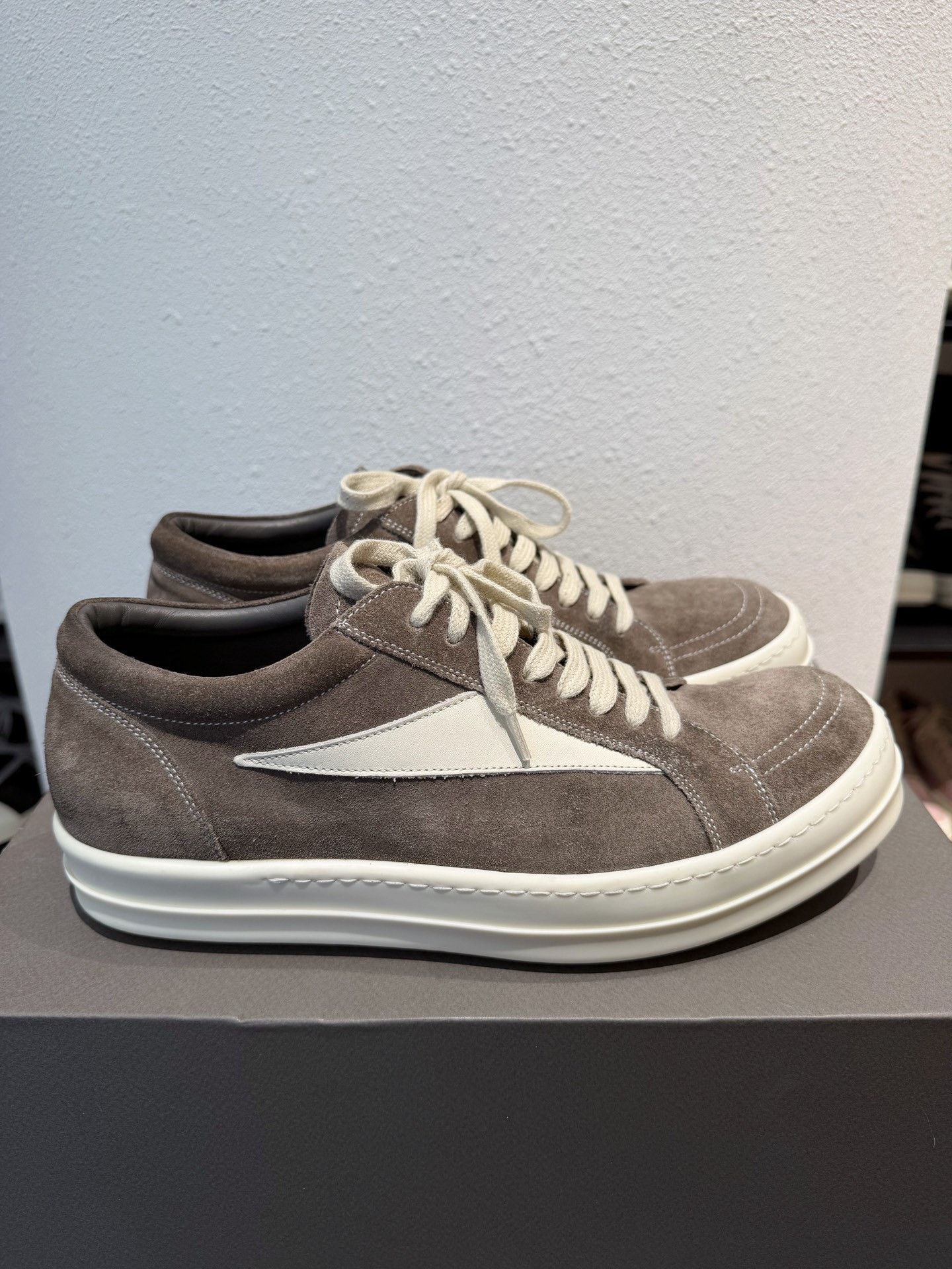 Rick Owens Rick Owens Oatmeal Gray Suede Shoes Size US 9 / EU 42 - 3 Thumbnail