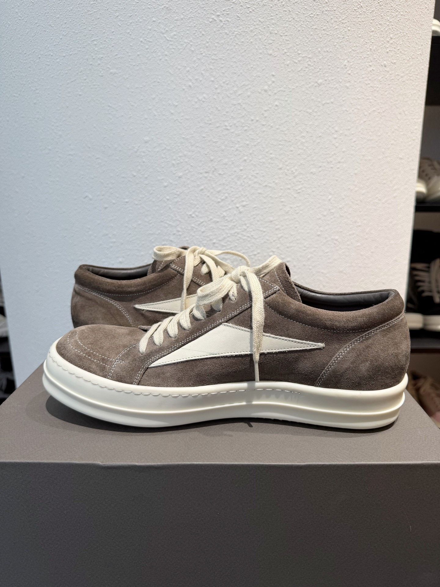 Rick Owens Rick Owens Oatmeal Gray Suede Shoes Size US 9 / EU 42 - 5 Thumbnail