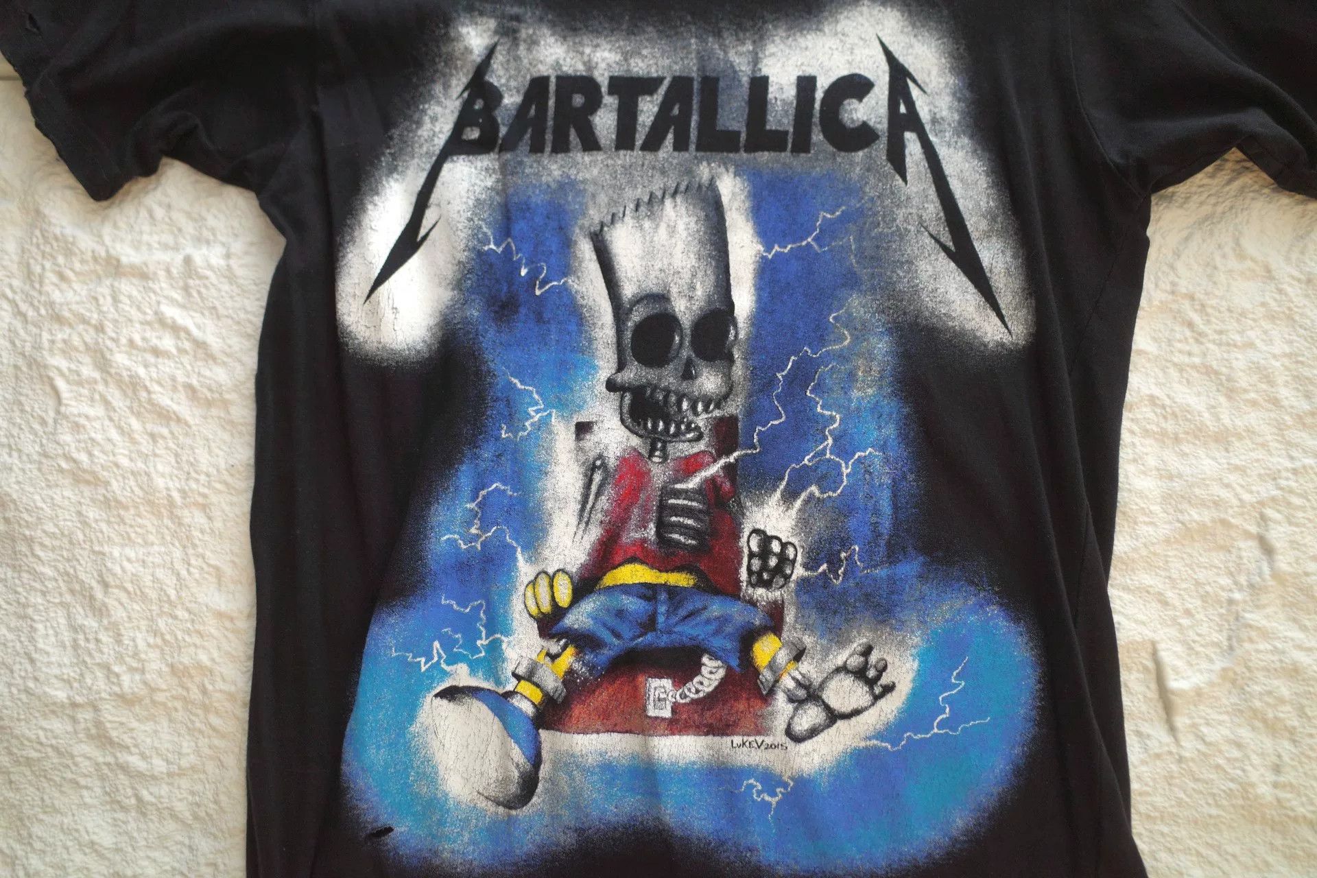 Vintage Luke Simpson Artist Limited Vintage Band Tee Size US S / EU 44-46 / 1 - 2 Thumbnail