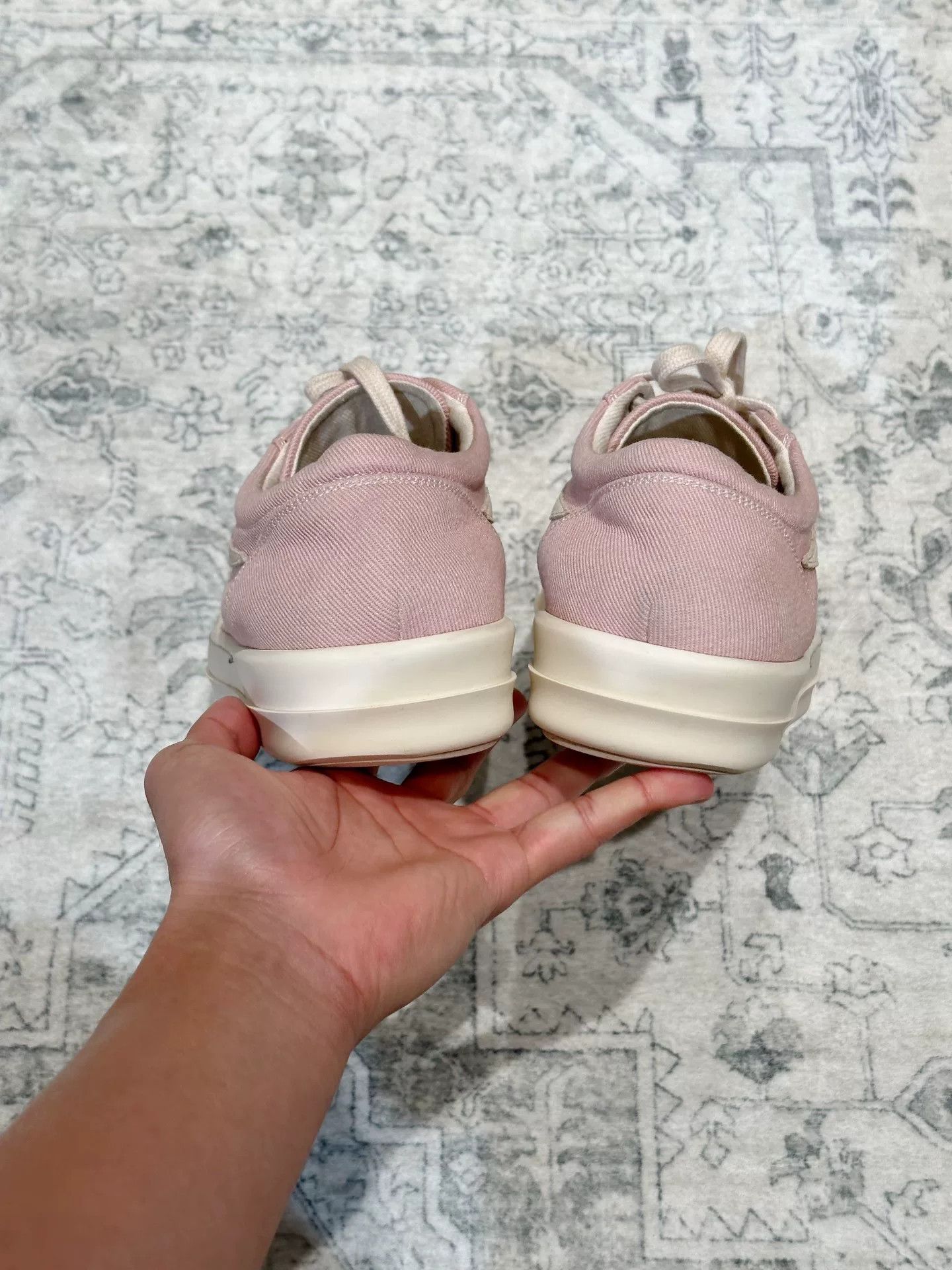 Rick Owens Rick Owens x Vans Canvas Pink Shoes Size US 8.5 / EU 41-42 - 6 Thumbnail