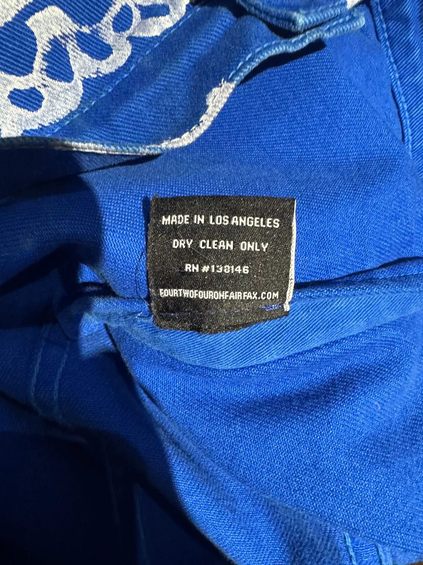 424 424 Bandana Print Denim Jacket Size US L / EU 52-54 / 3 - 5 Thumbnail