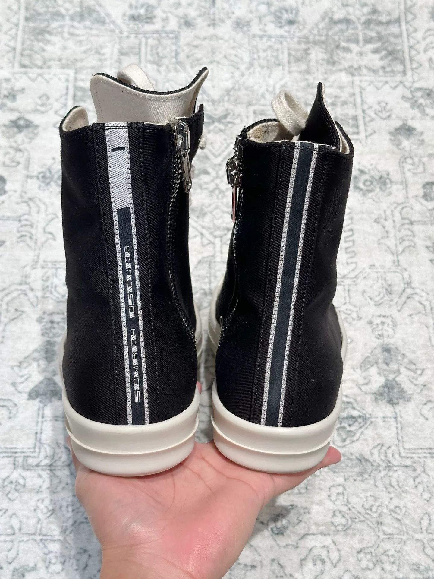 Rick Owens Drkshdw Rick Owens Drkshdw Canvas Sneakers Size US 7.5 / EU 40-41 - 6 Thumbnail