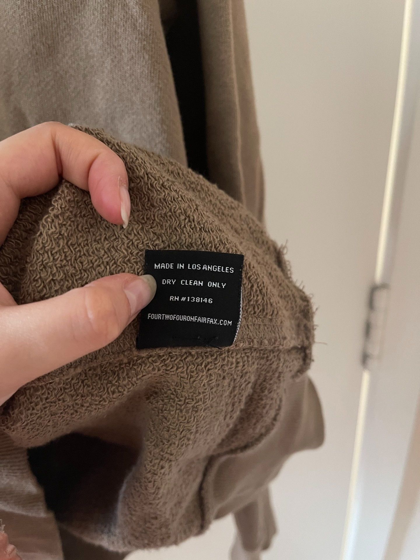 424 Authentic 424 Camel Hoodie Size US L / EU 52-54 / 3 - 6 Thumbnail