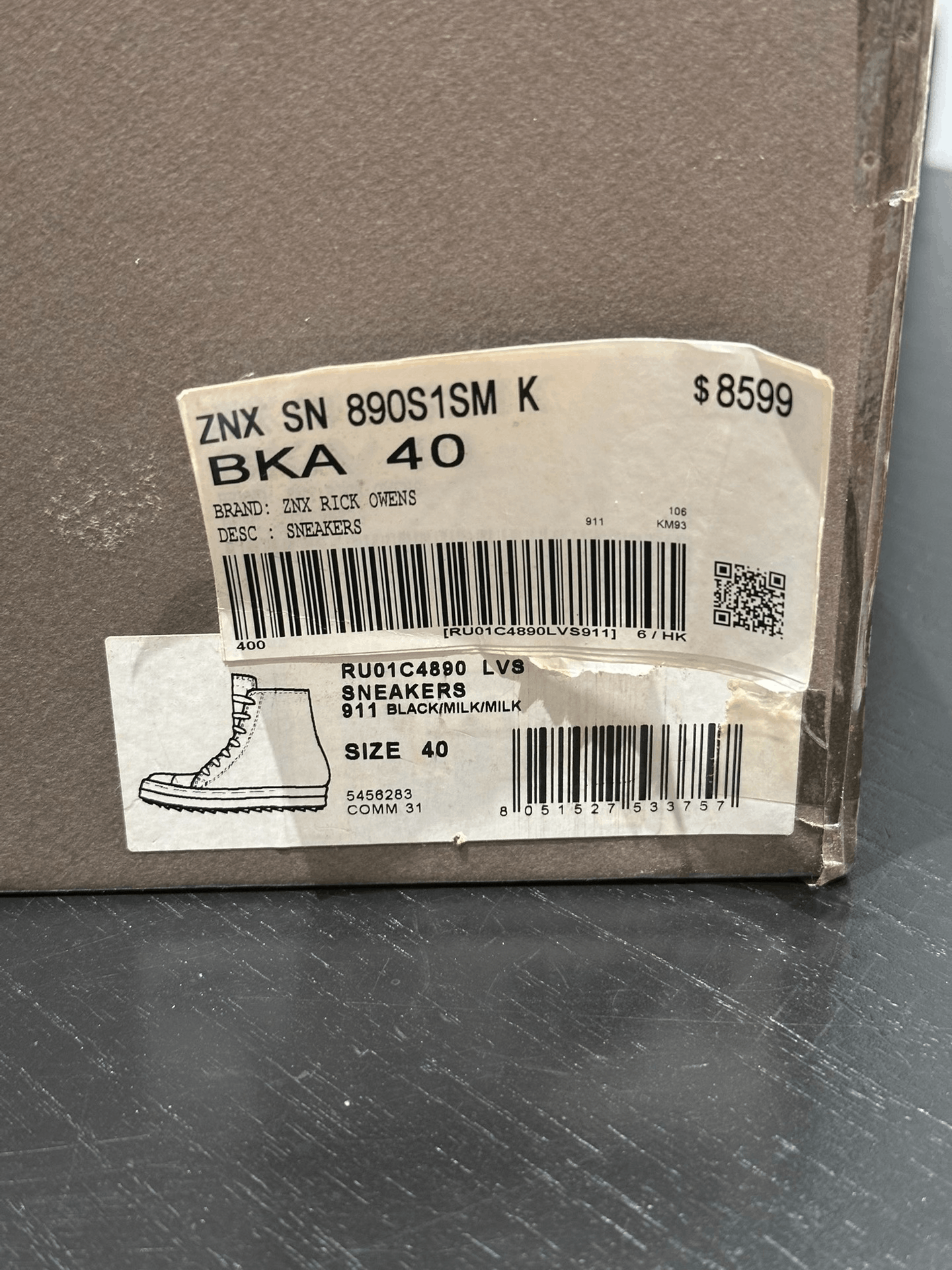 Rick Owens Rick Owens Converse Velvet New Size US 7 / EU 40 - 9 Thumbnail