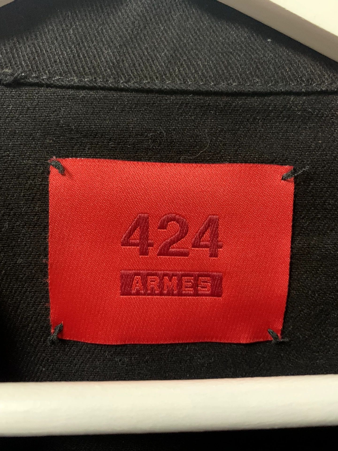 424 424 Los Angeles Black Denim Jacket Size US S / EU 44-46 / 1 - 3 Thumbnail