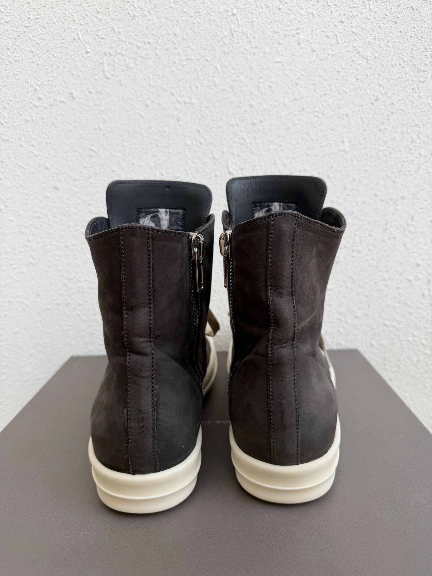 Rick Owens Rick Owens x Converse Gray Suede High-Top Size US 8 / EU 41 - 6 Thumbnail