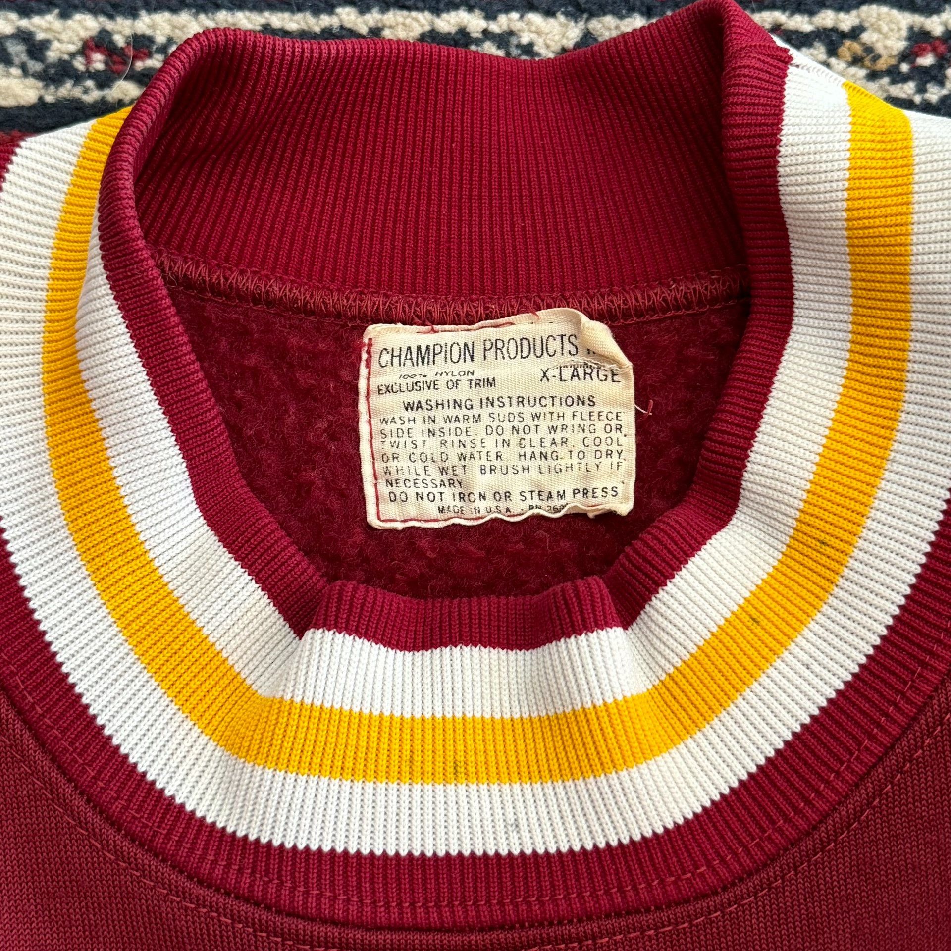 Vintage Vintage 60s Champion Nylon Pullover Size US XL / EU 56 / 4 - 4 Thumbnail