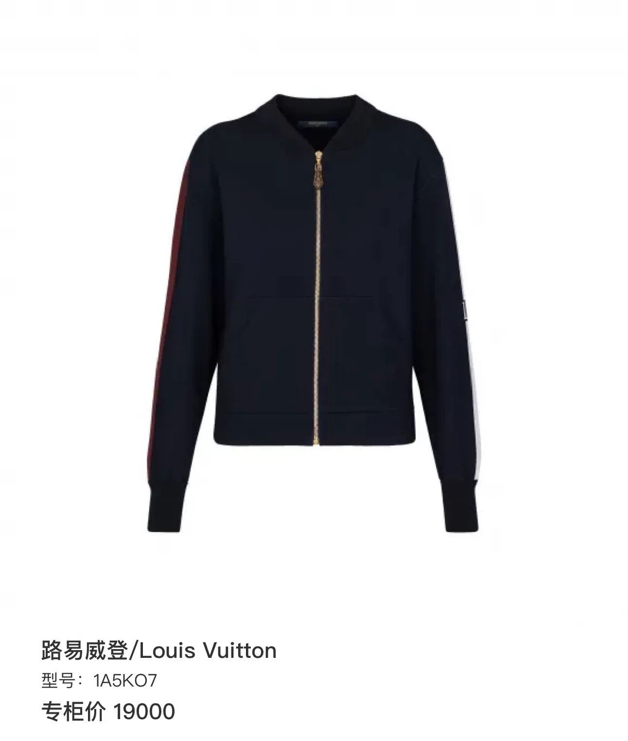 Louis Vuitton Louis Vuitton Stripe Logo Knit Jacket Size US XS / EU 42 / 0 - 6 Thumbnail