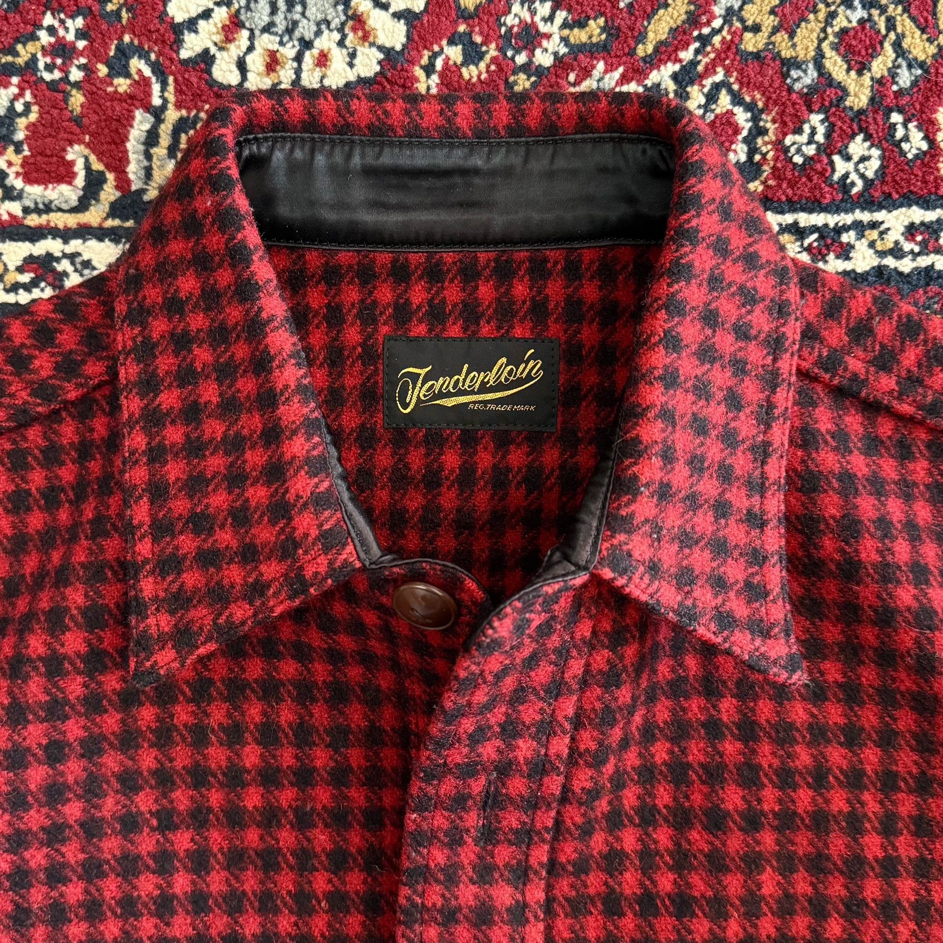 Vintage Wool Houndstooth Lumberjack Jacket Size US S / EU 44-46 / 1 - 2 Thumbnail