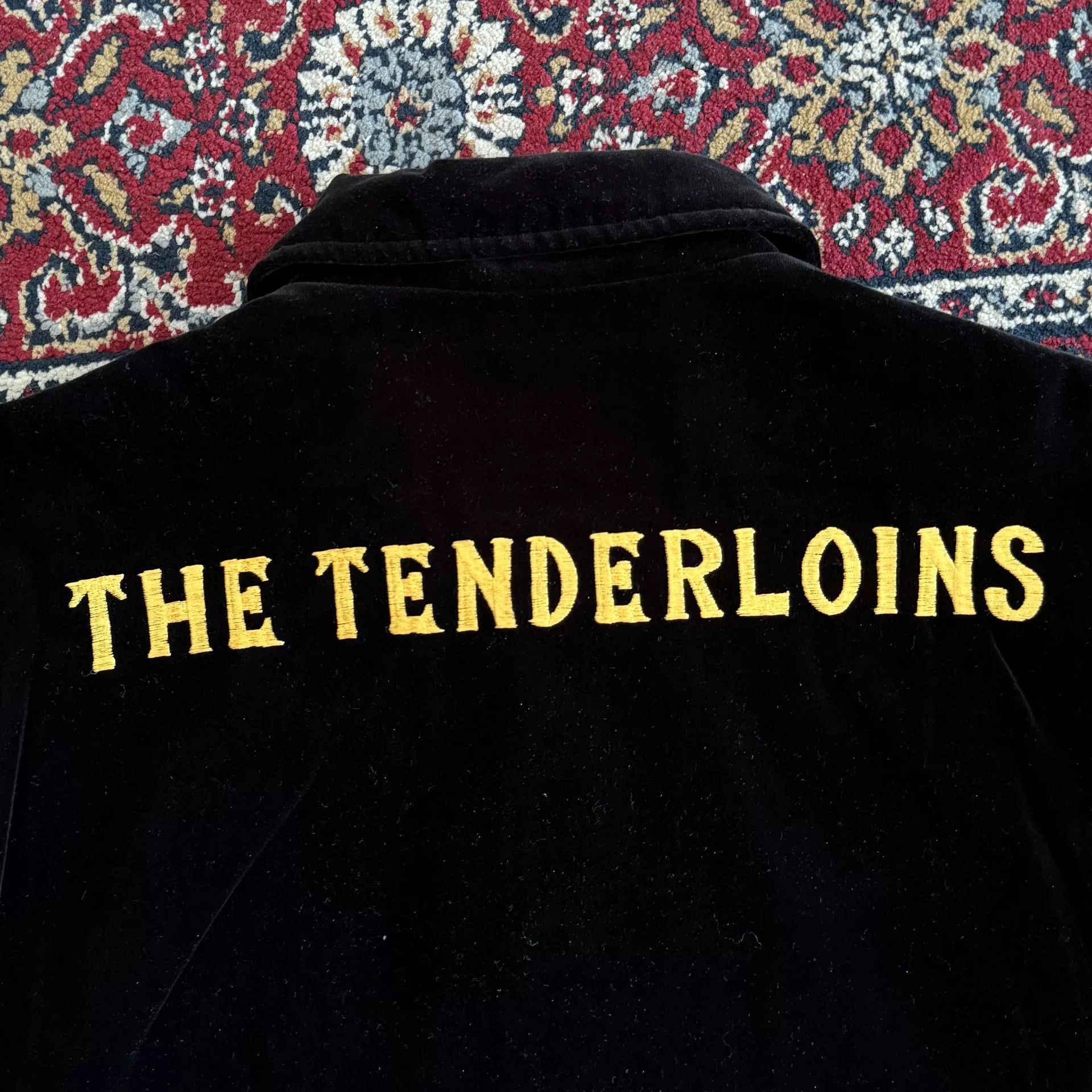 Tenderloin Tenderloin Black Velvet Coach Jacket Size US S / EU 44-46 / 1 - 5 Thumbnail