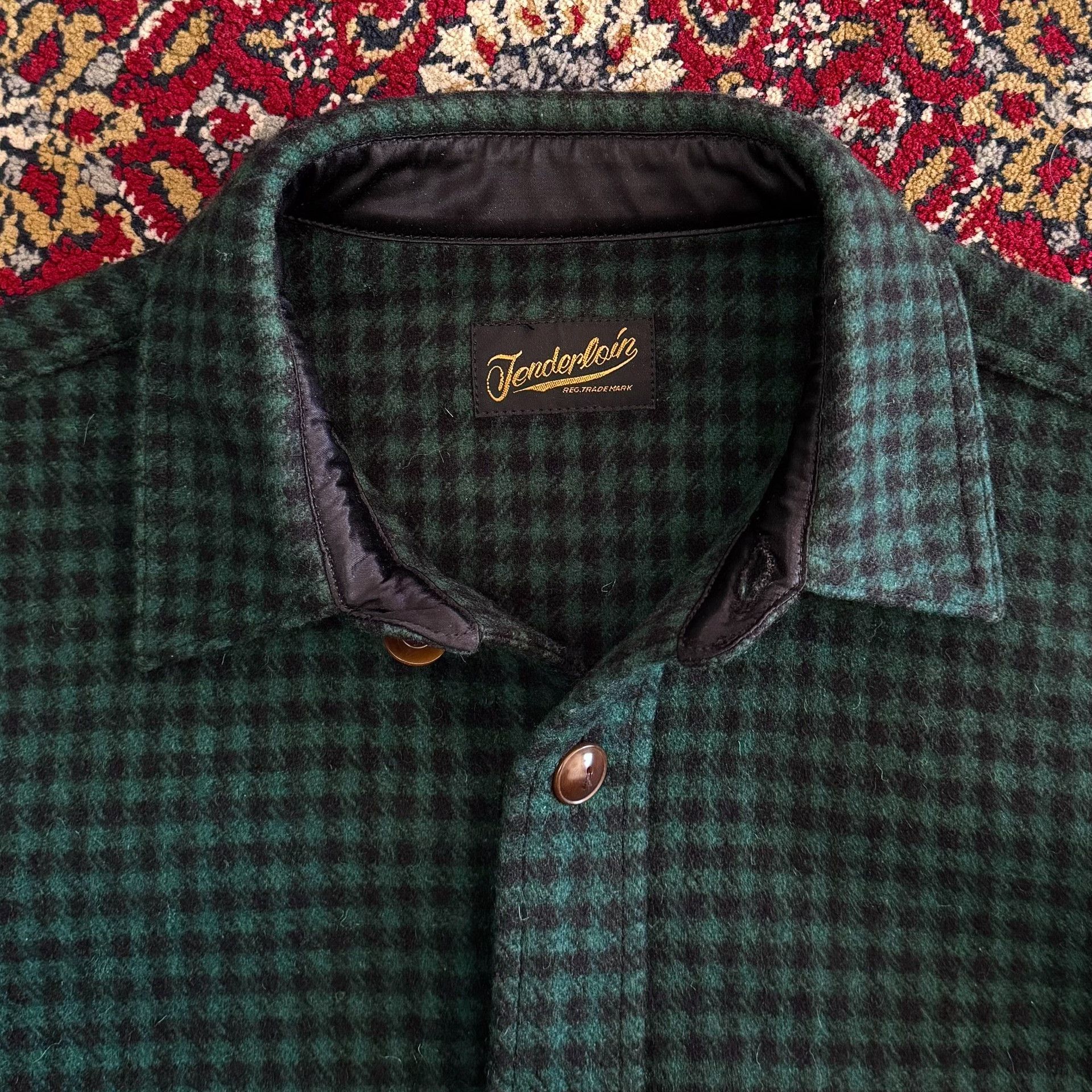 Vintage Wool Houndstooth Lumberjack Jacket Size US S / EU 44-46 / 1 - 3 Thumbnail