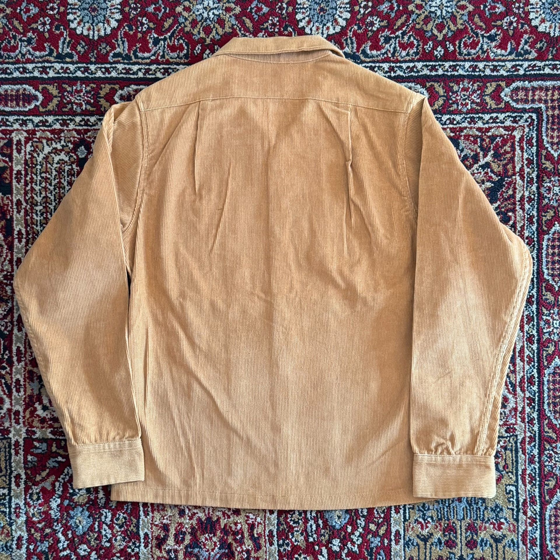 Vintage Belafonte Sunset Yellow Corduroy Western Shirt Size US S / EU 44-46 / 1 - 3 Thumbnail