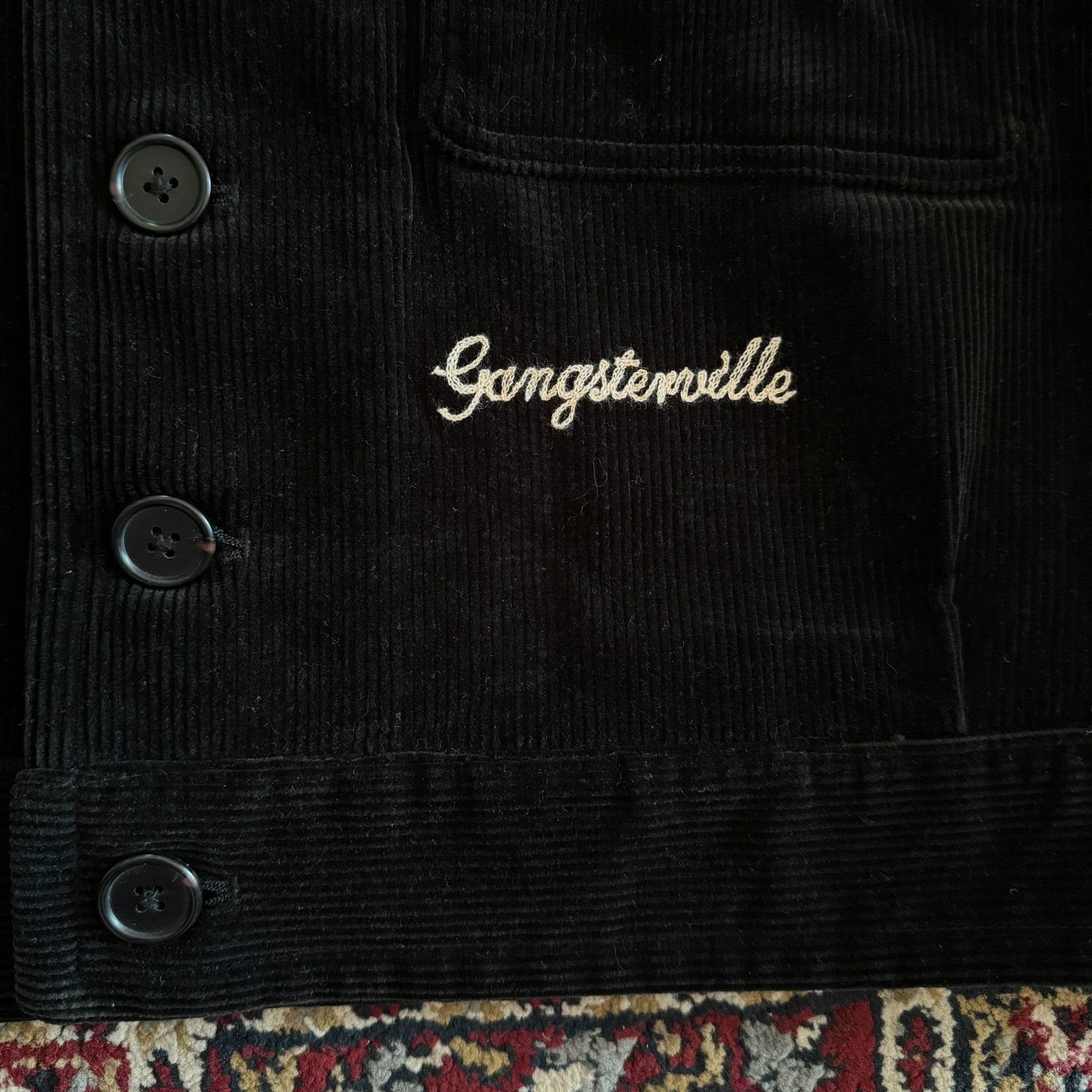 Vintage GANGSTERVILLE Corduroy Jacket Size US M / EU 48-50 / 2 - 5 Thumbnail