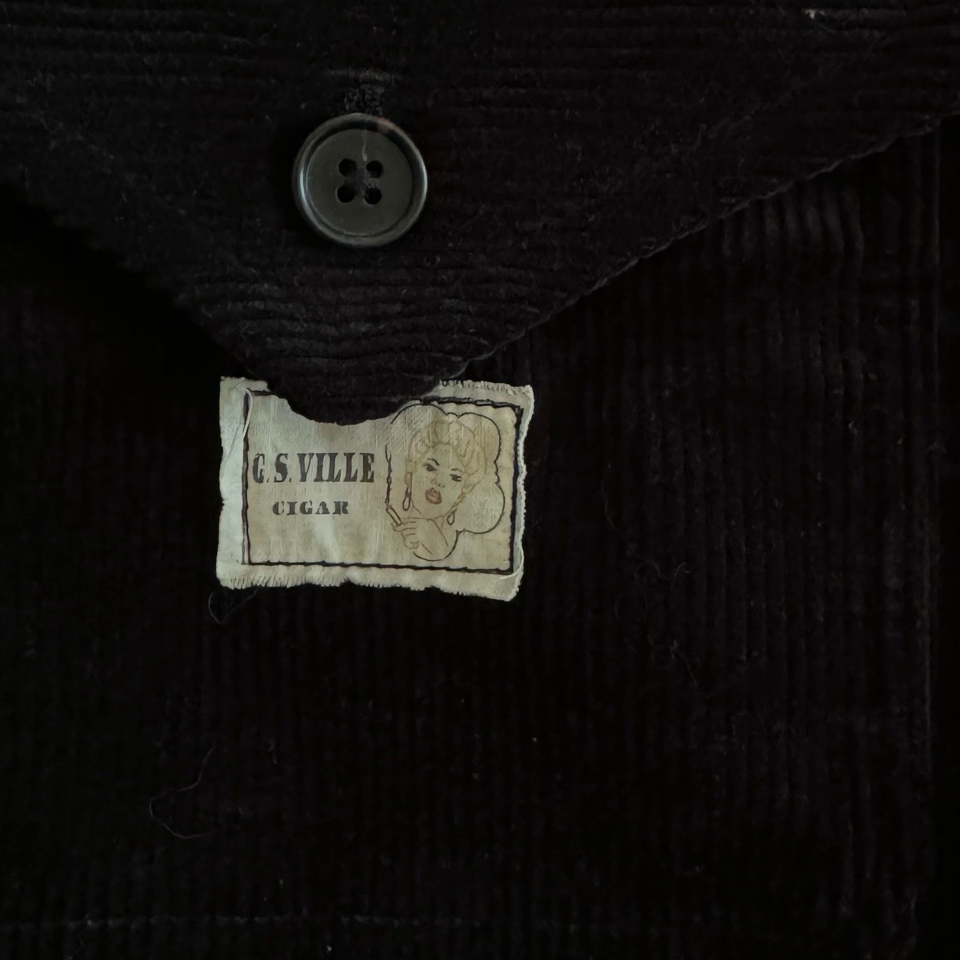Vintage GANGSTERVILLE Corduroy Jacket Size US M / EU 48-50 / 2 - 6 Thumbnail