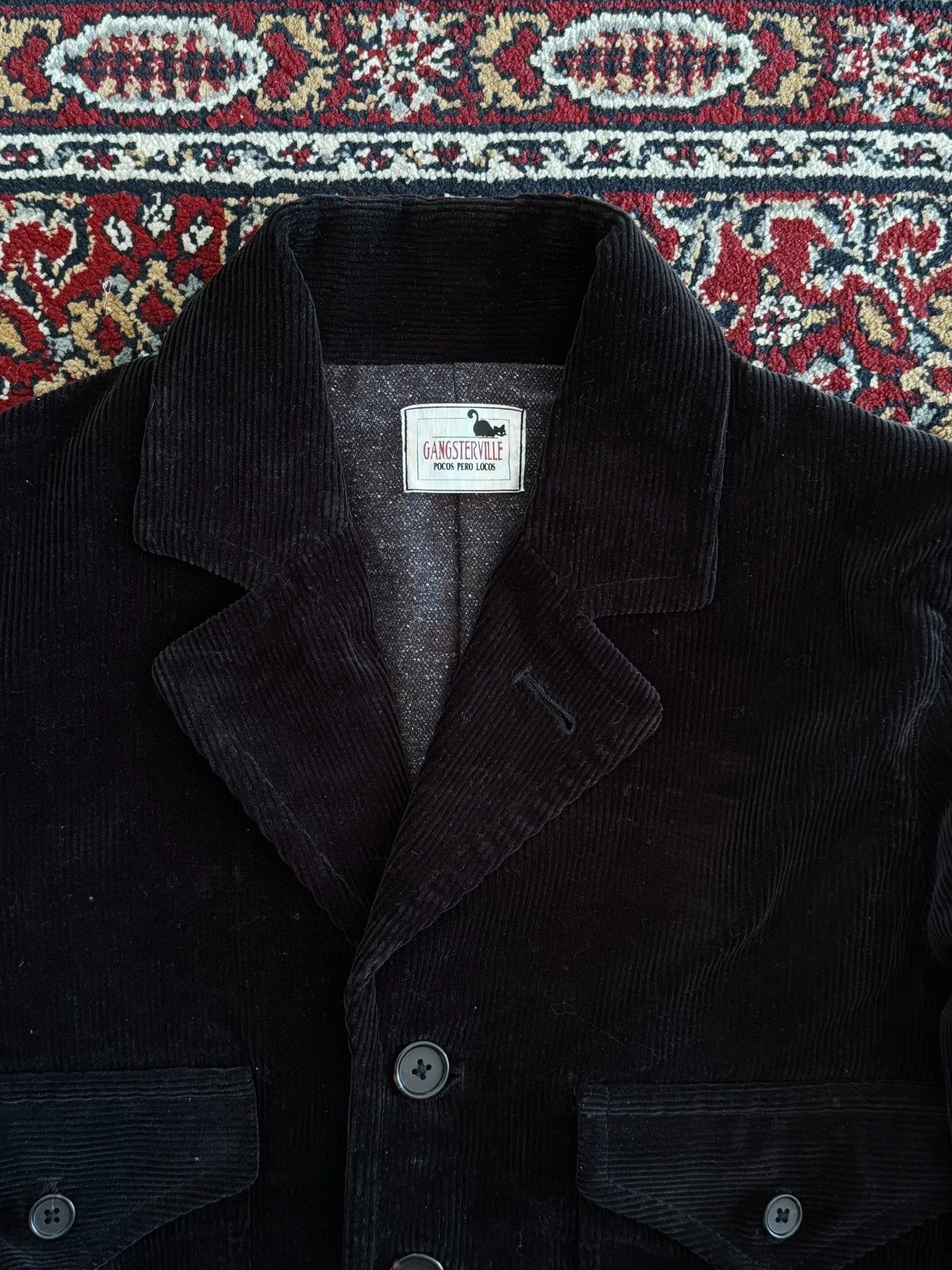 Vintage GANGSTERVILLE Corduroy Jacket Size US M / EU 48-50 / 2 - 4 Thumbnail