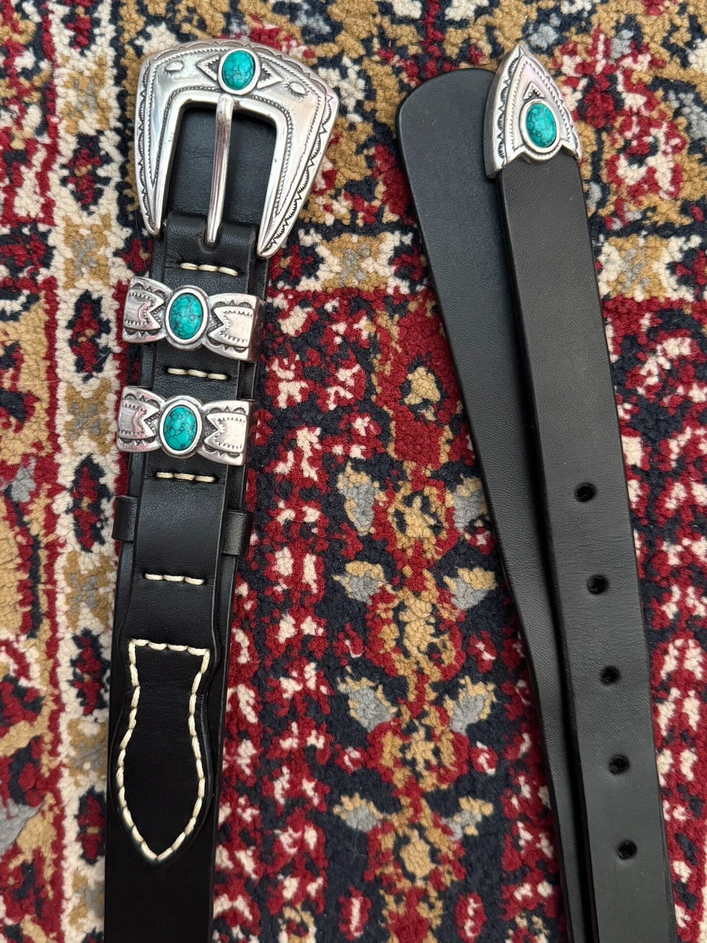 Vintage Vintage Turquoise American Western Belt Size ONE SIZE - 2 Thumbnail